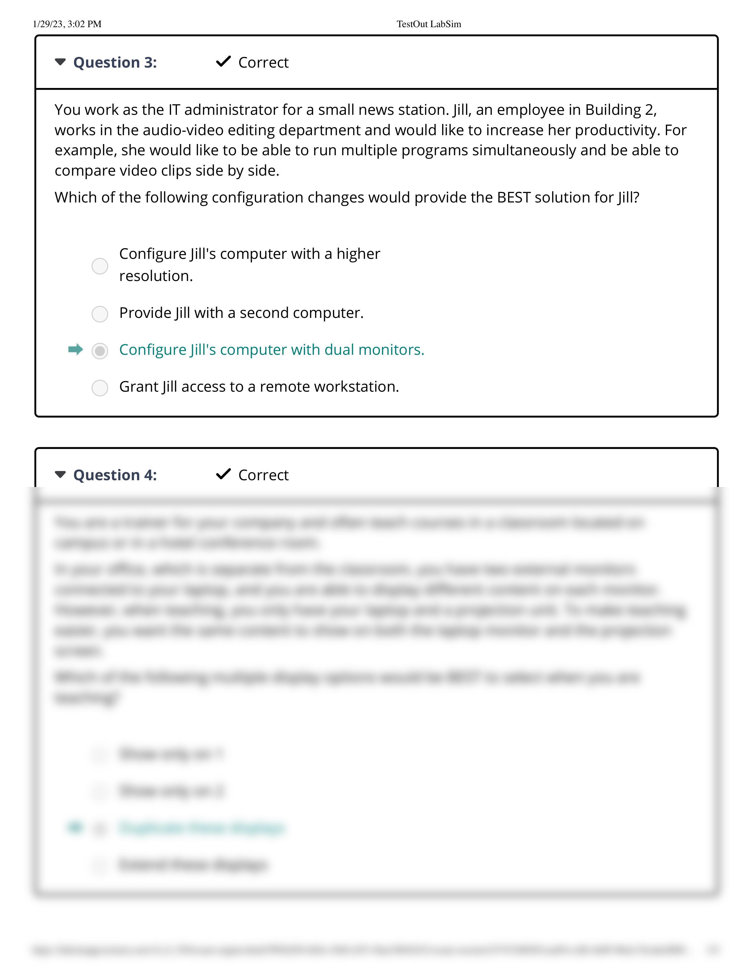 TestOut LabSim   print  close modal 10.2.7 Practice Questions.pdf_dmbeyvjk8t9_page2