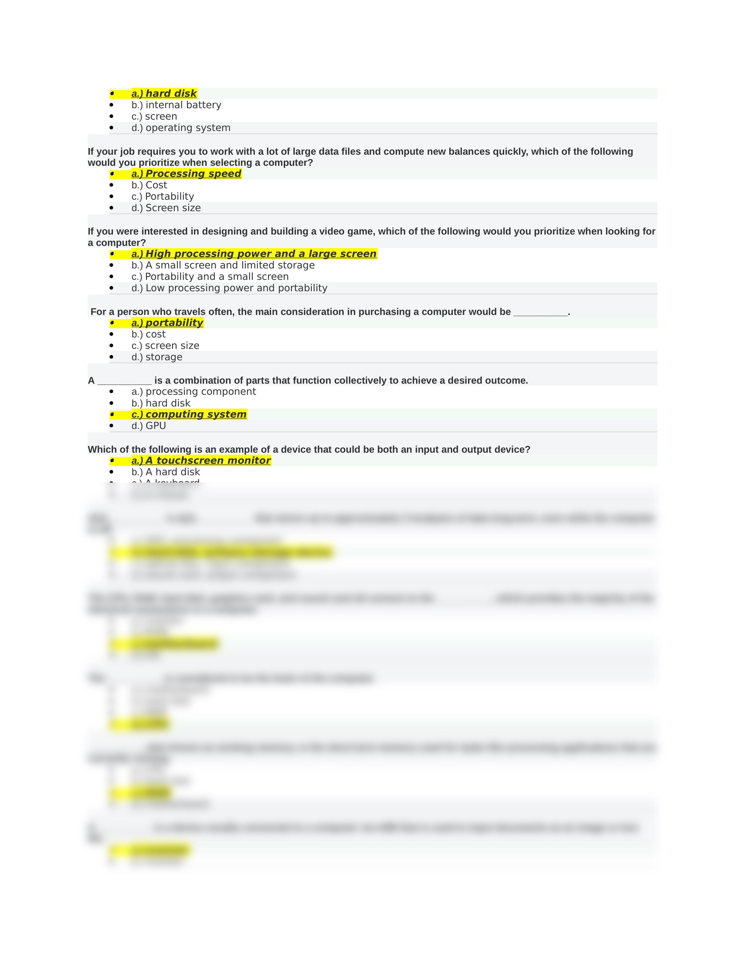 SOPHIA PATHWAYS Introduction to Information Technology Unit 1 Challenge 1, 2, 3 All Answers.docx_dmqmpkhw3px_page2