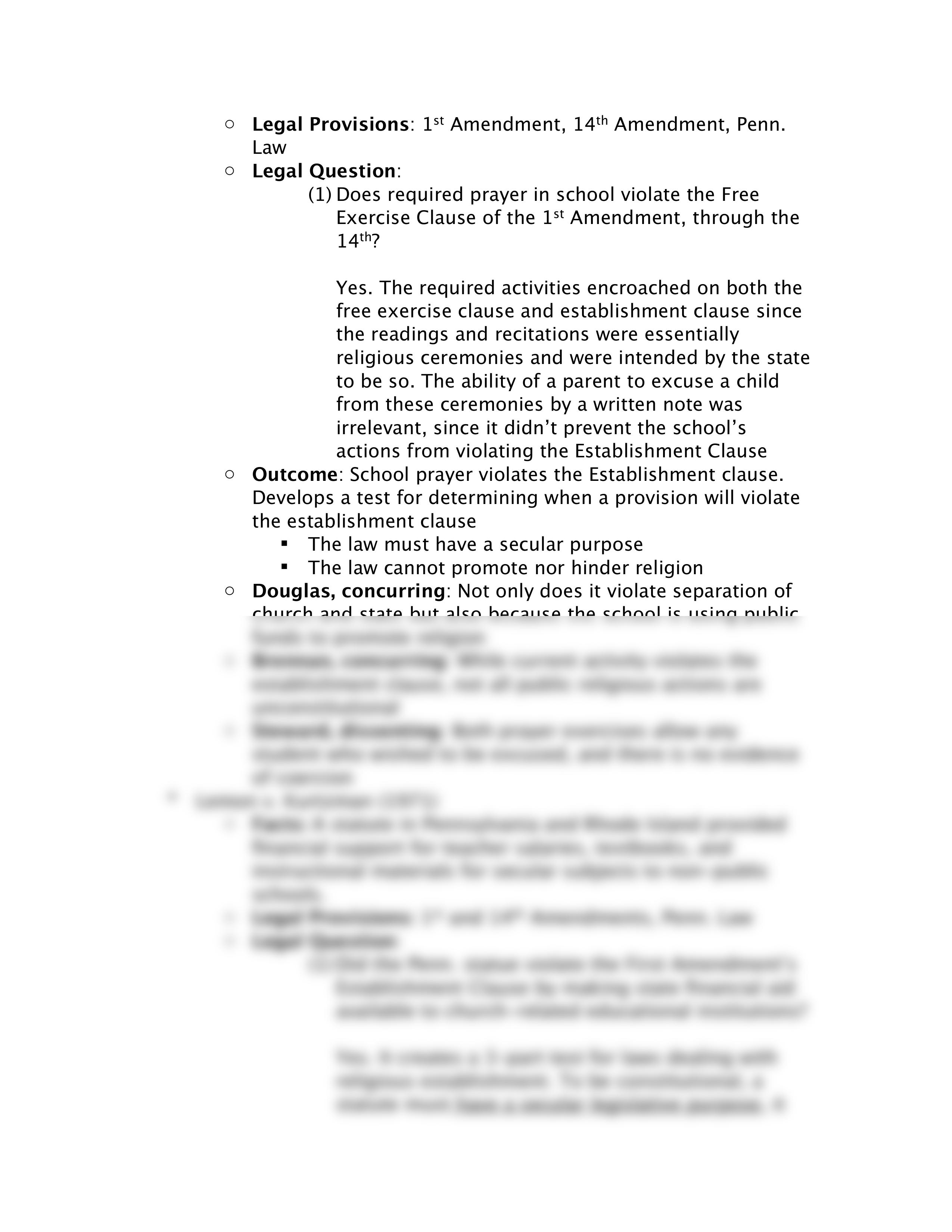 1st Amendment, Establishment Clause Notes_dmxh9ztgw45_page2