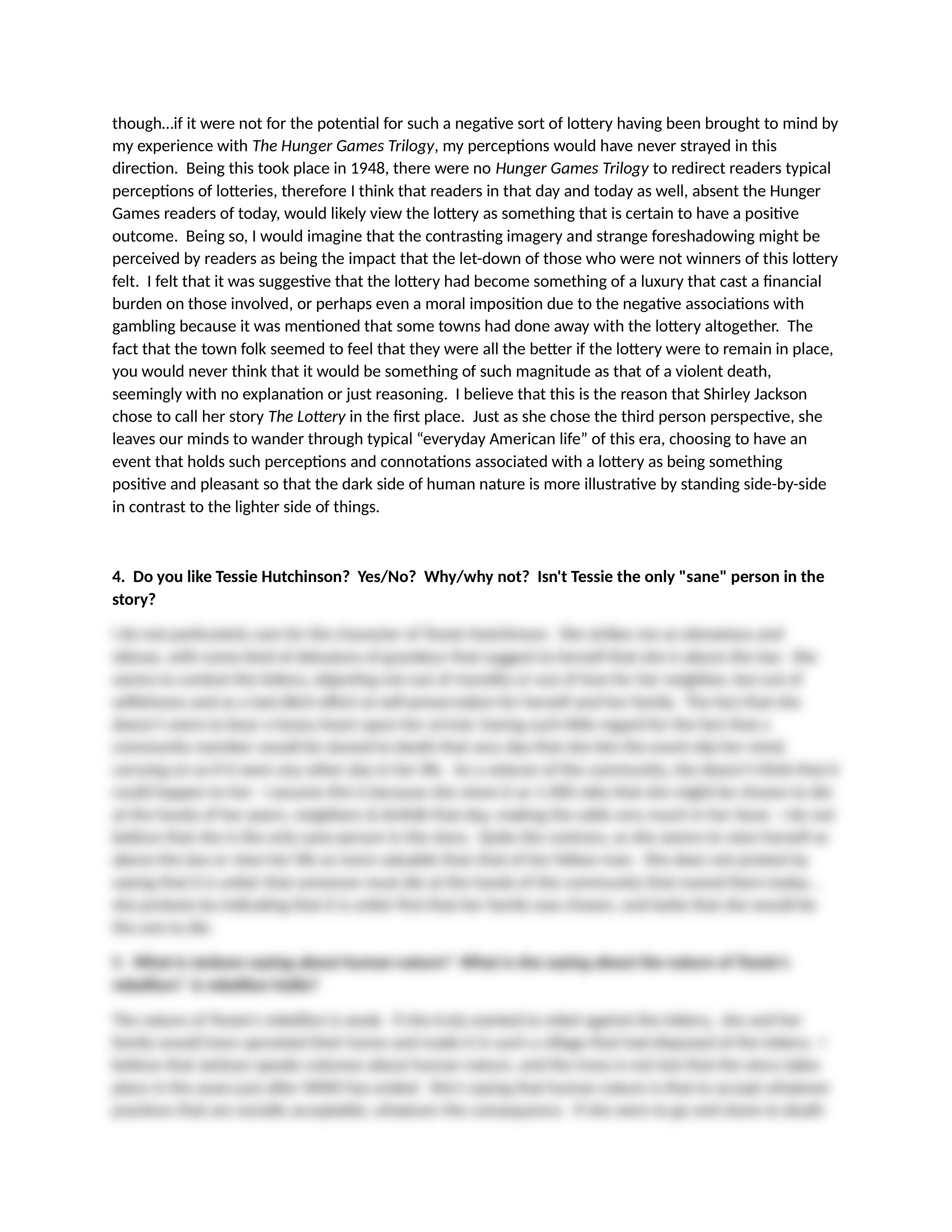 English 102 Assignment 2 Week 1 THE LOTTERY BY SHIRLEY JACKSON.docx_dntayzqkfxf_page2