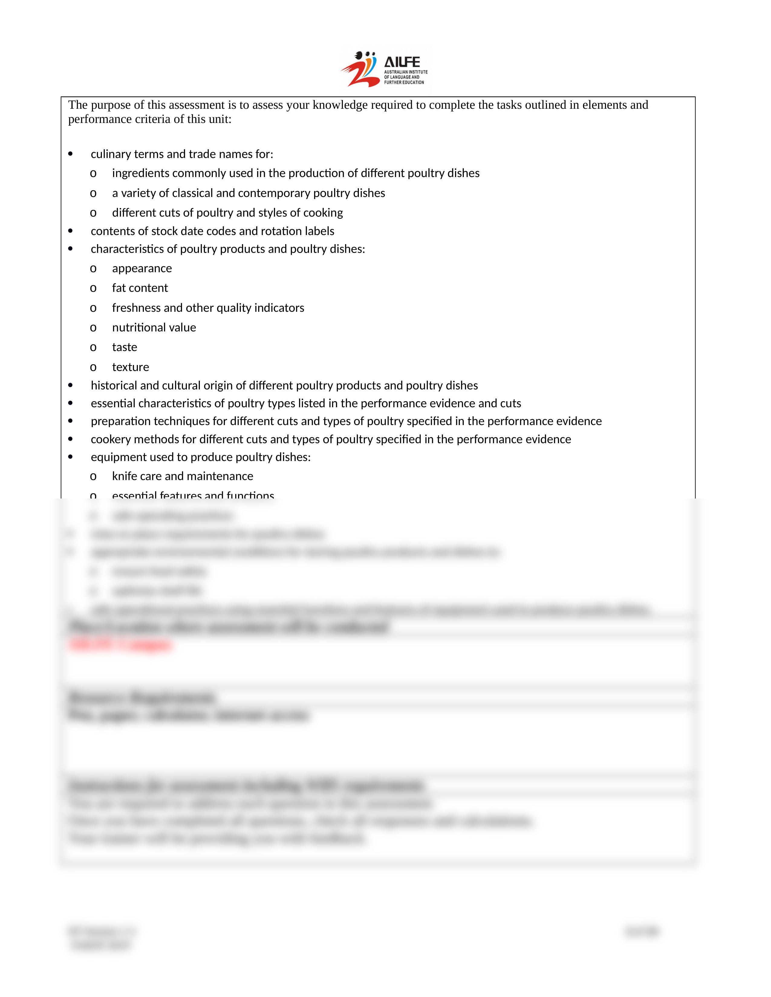 SITHCCC012 Assessment 1 -Short Answers - Leonardo Felix.docx_dnvtwzu6ams_page2