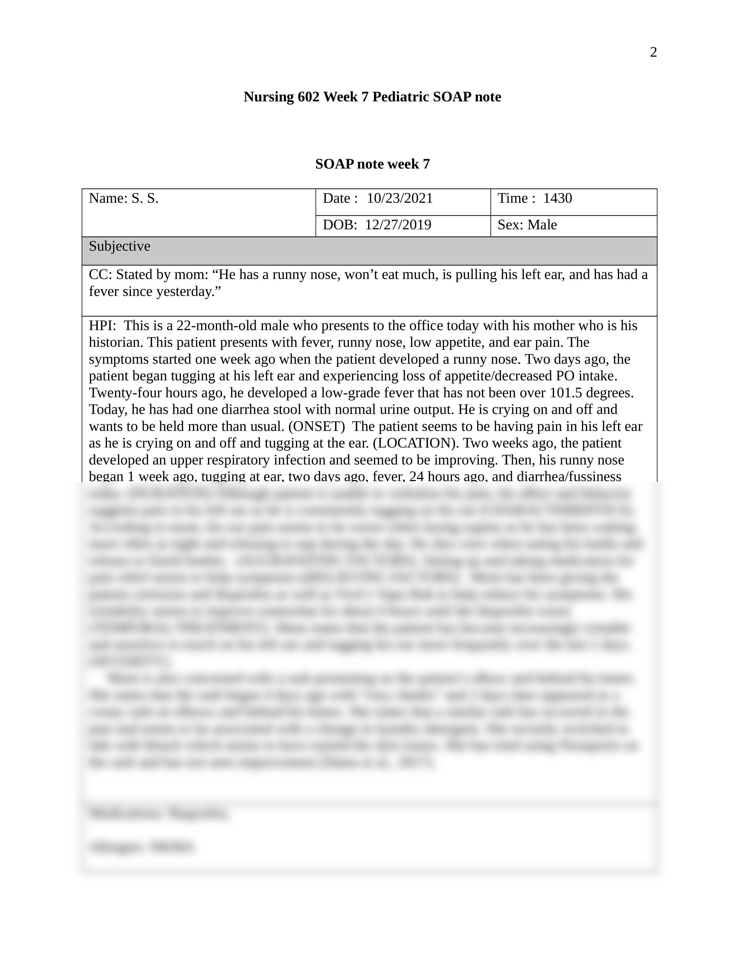 Nursing 602 Week 7 Pediatric SOAP note.docx_do84say8k59_page2