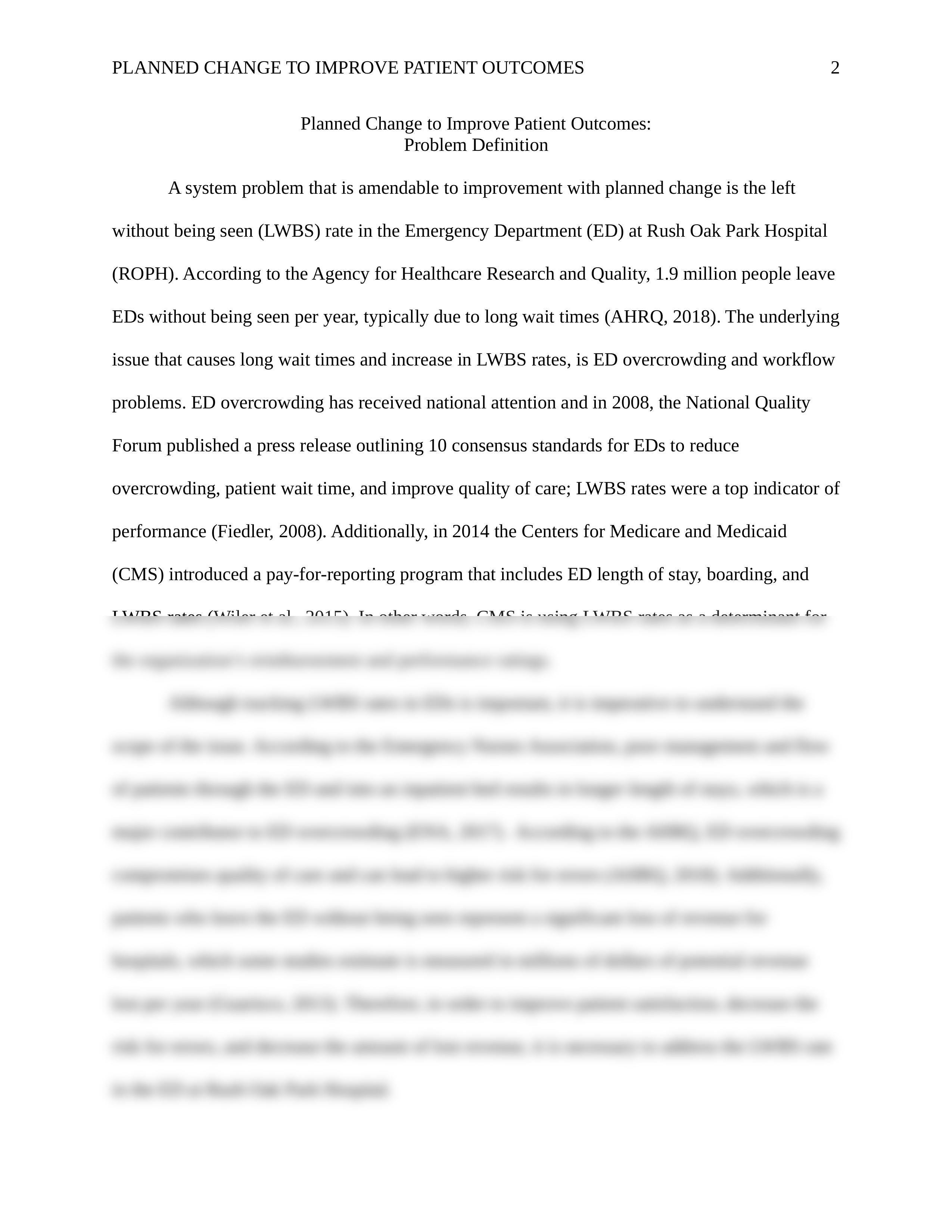 NSG 521 - Assignment 5 Planned Change to Improve Patient Outcomes.docx_dom0ckx7tve_page2