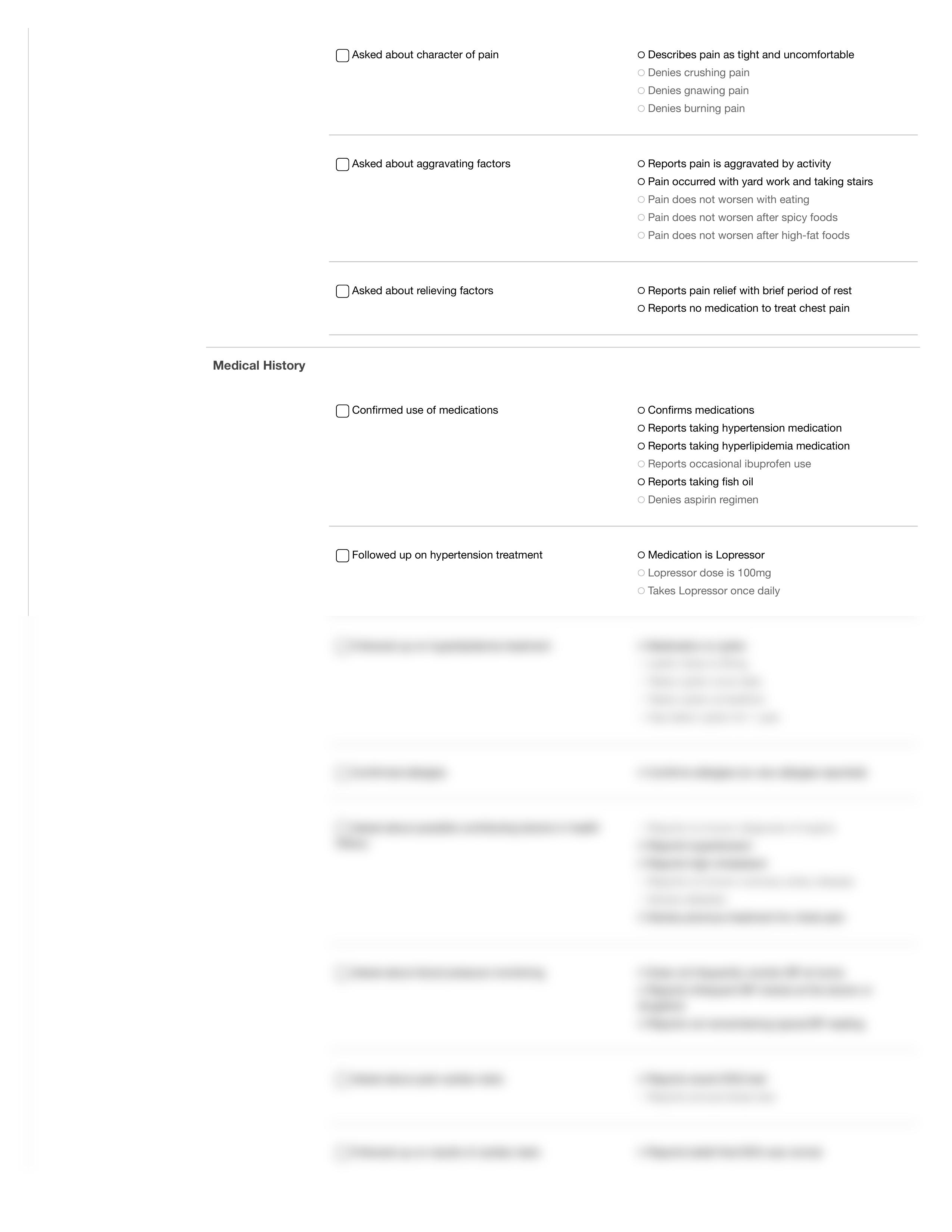 Focused Exam- Chest Pain- Subjective.pdf_dovt22n8e5q_page2