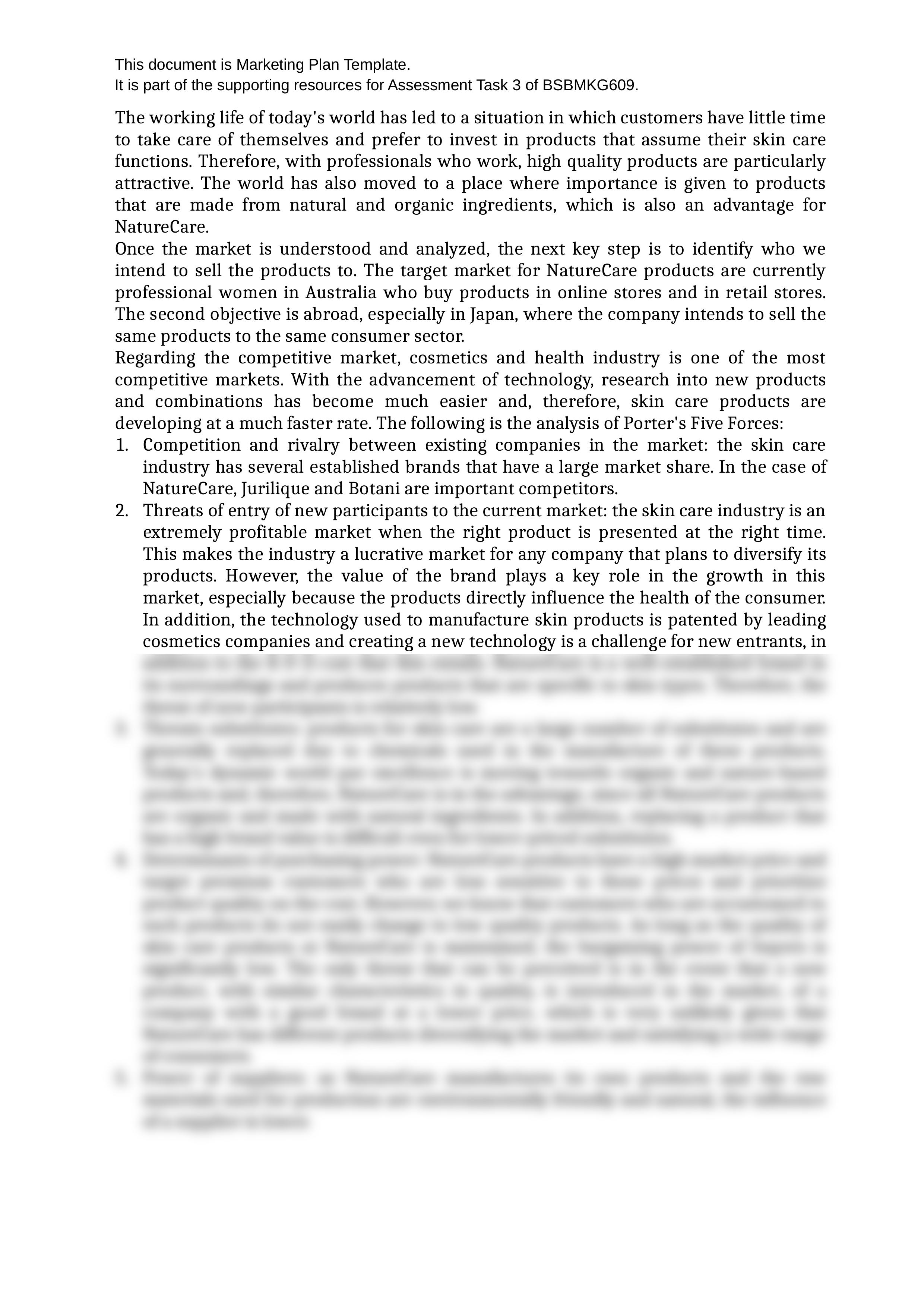 BSBMKG609 Marketing Plan A3 Sergio Minoletti.docx_dpna4160t99_page2