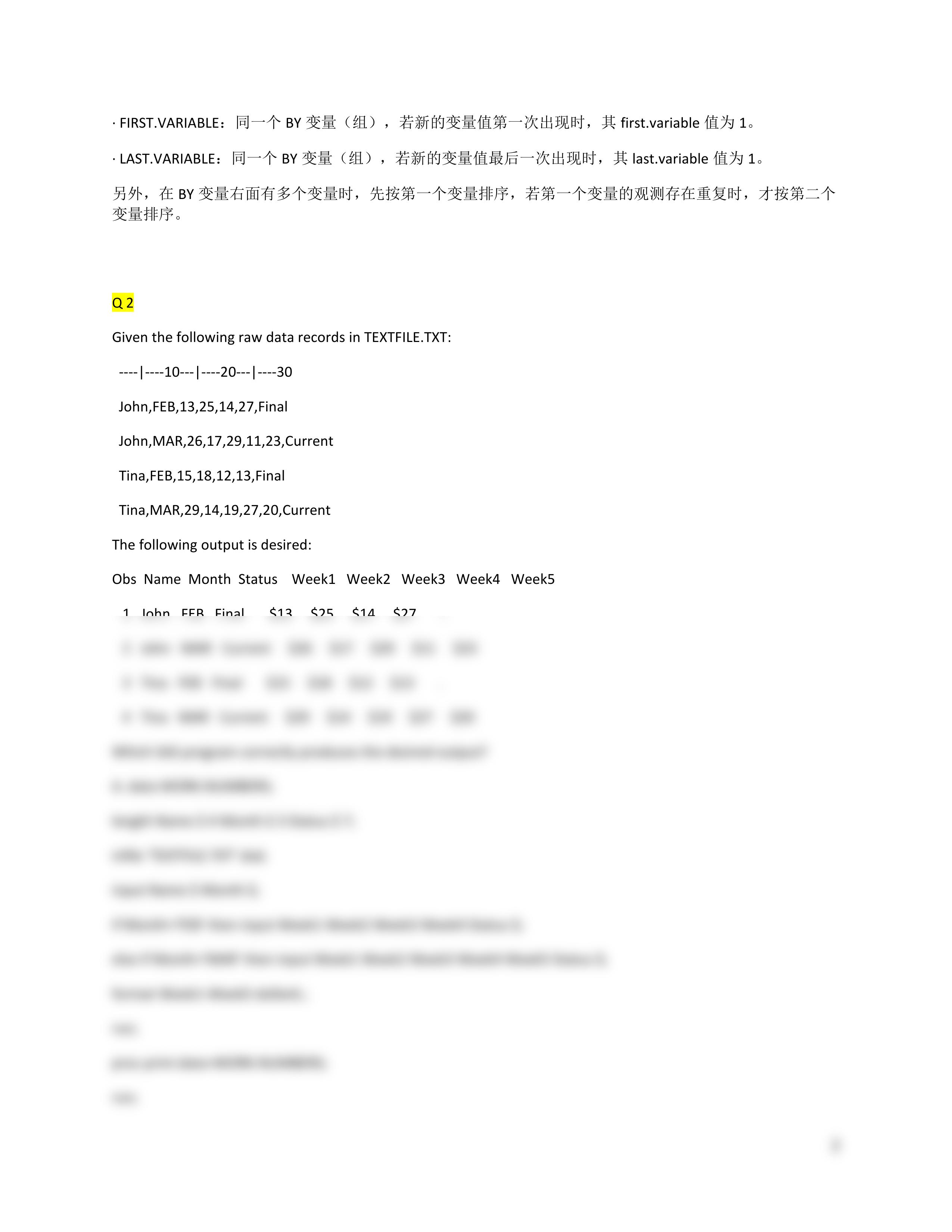 SAS-Base 70题 讲解.pdf_dprfumr4dfb_page2