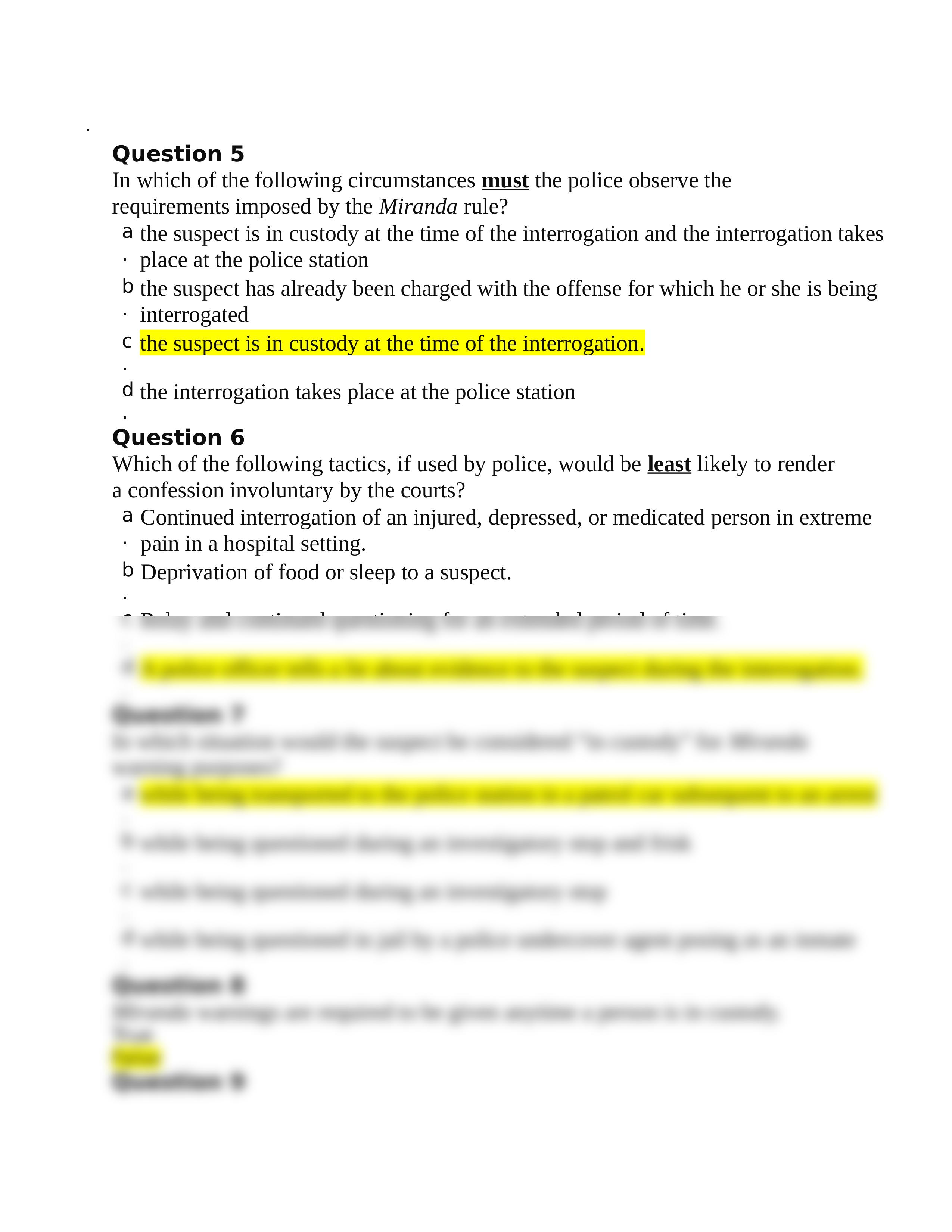 FA17-LEGL ASP CRIM JUST PROC_01 Chapter 13 Test.docx_dqbhnh5vt6a_page2