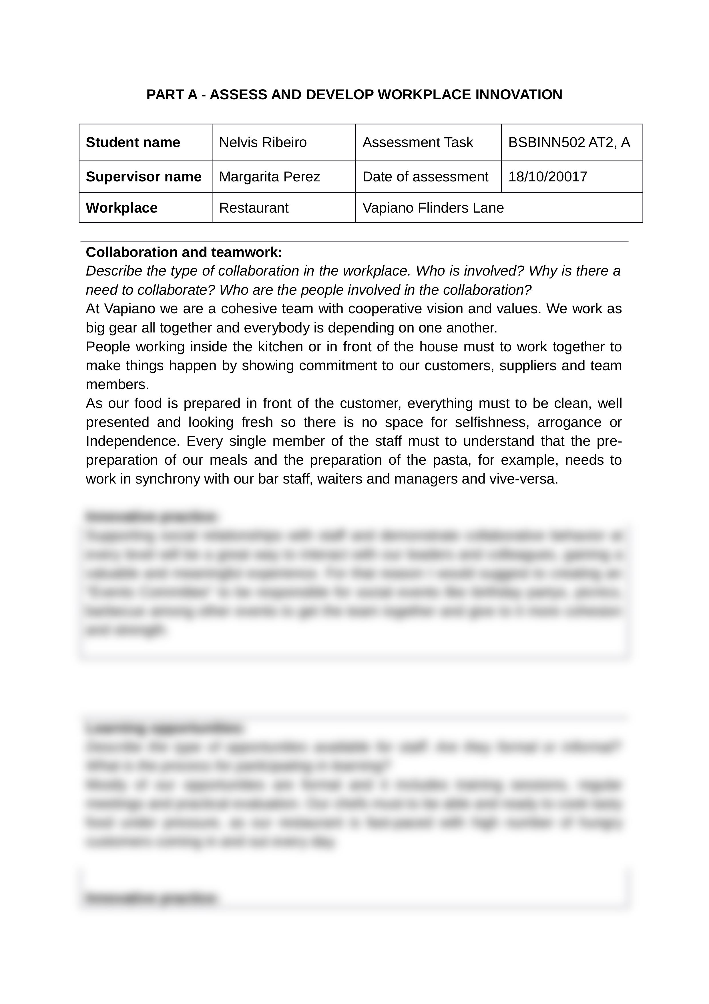 BSBINN502 Build and Sustain Innovative TASK 2 ANSWERS.docx_dqilann9im4_page2