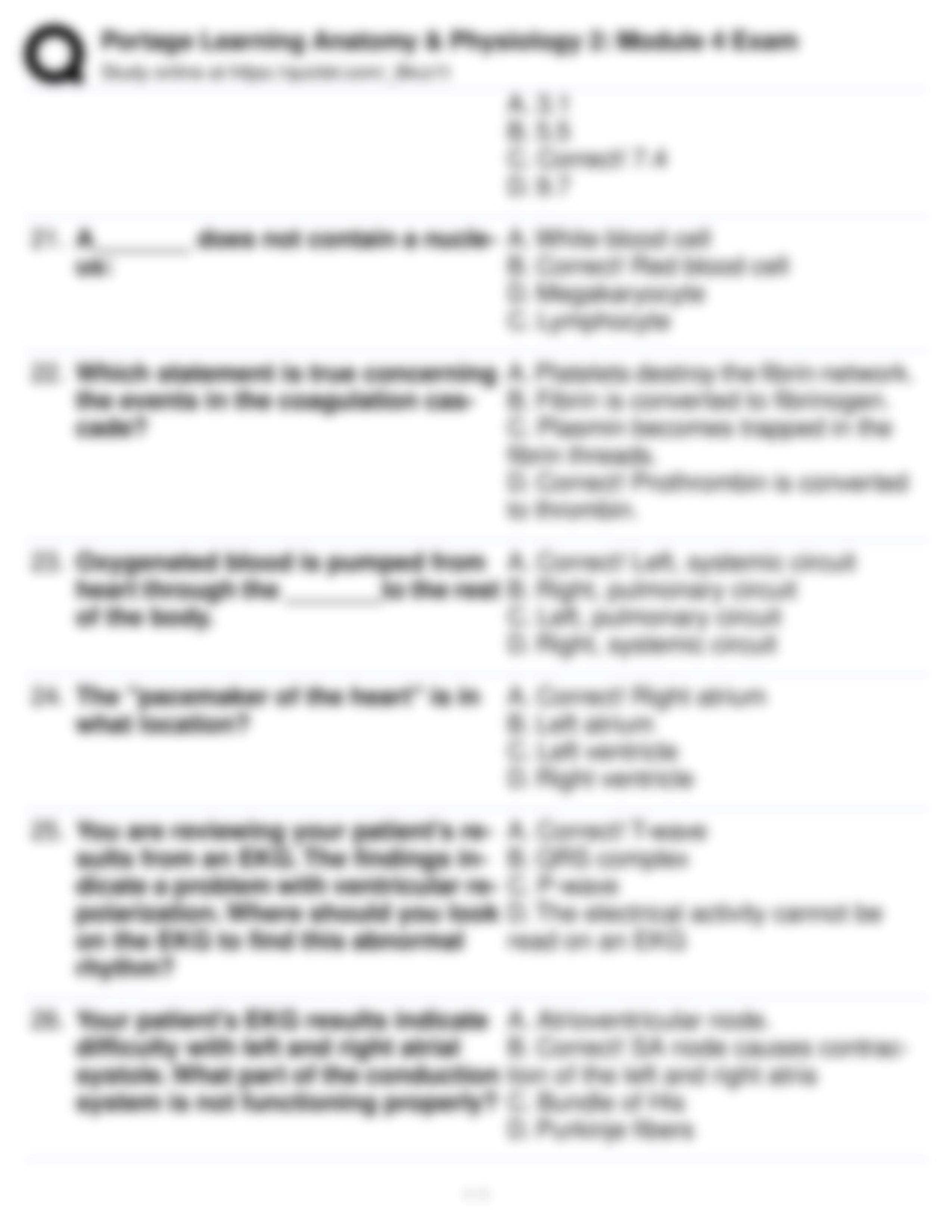 Portage Learning Anatomy & Physiology 2_ Module 4 Exam.pdf_dqt0vn27fon_page4