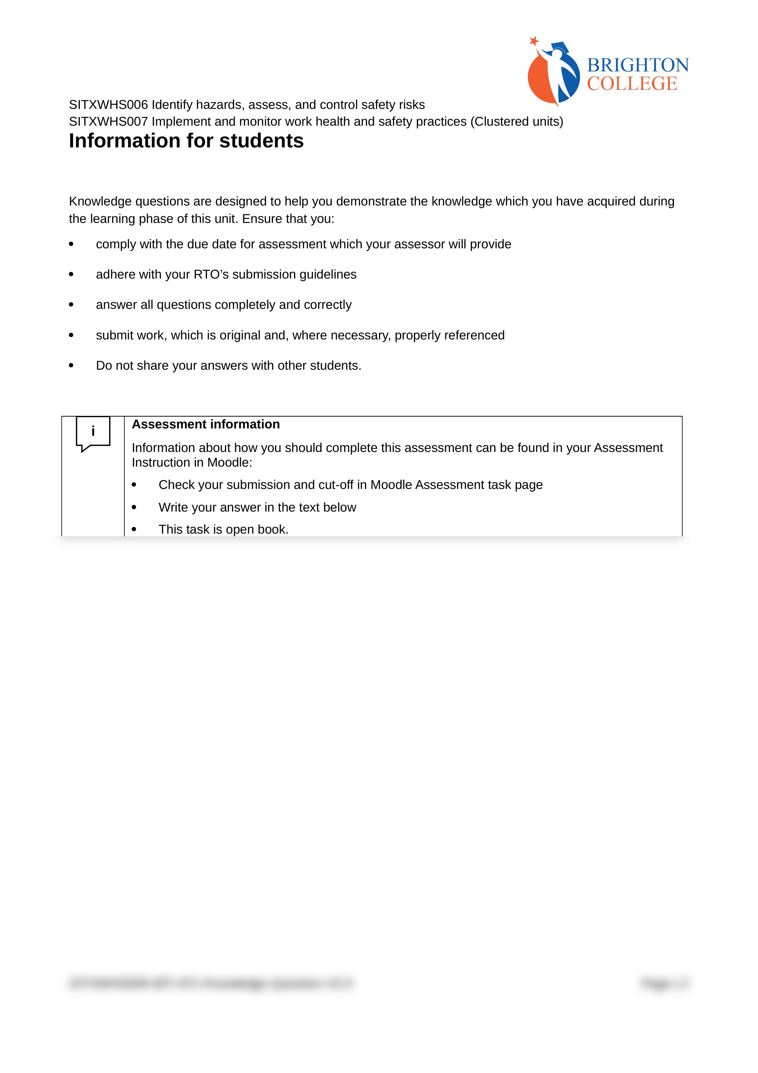 SITXWHS006-007 [InsertName_ID] AT1 Knowledge Questions.docx_dqvoqh23vf4_page2