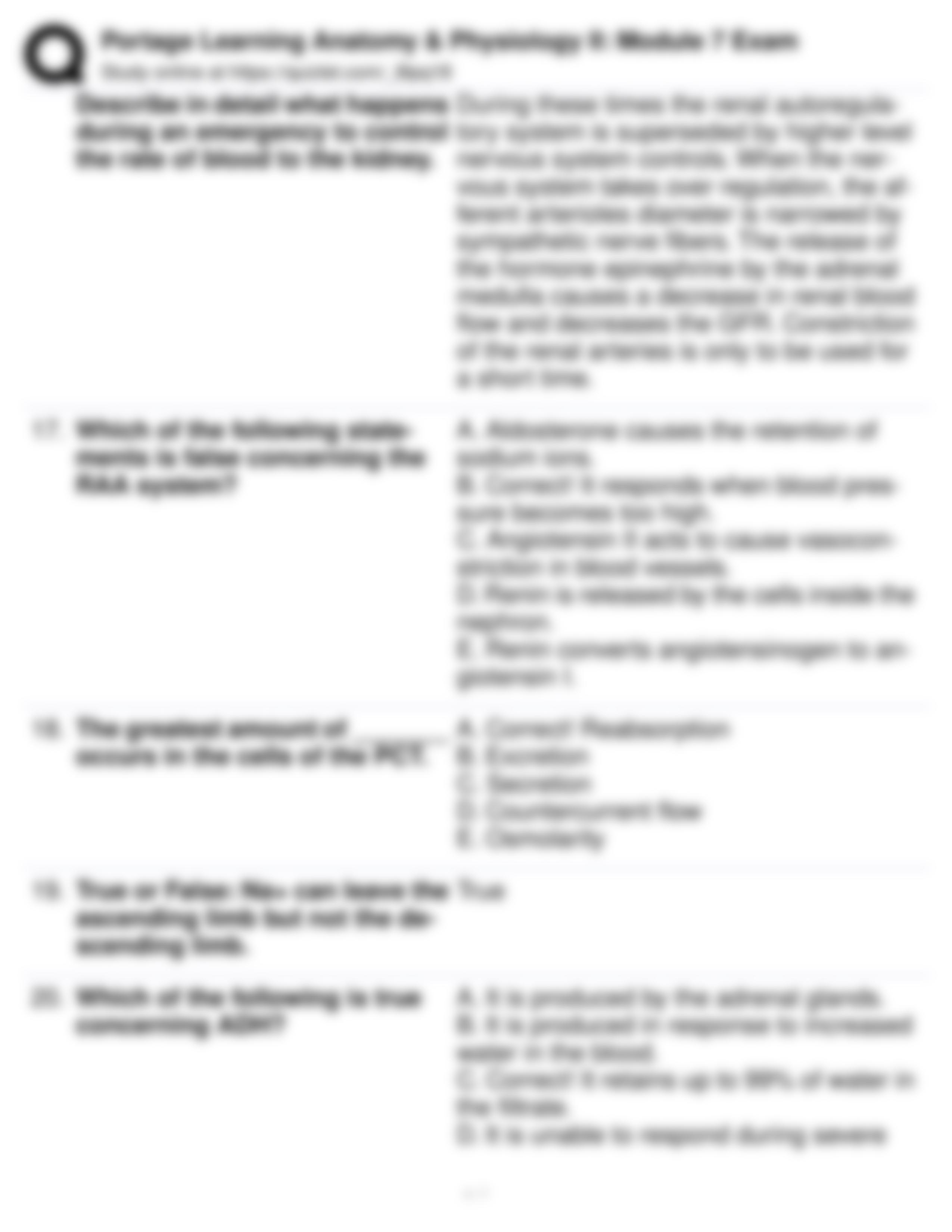 Portage Learning Anatomy & Physiology II_ Module 7 Exam.pdf_dr2tfcd3b9m_page4