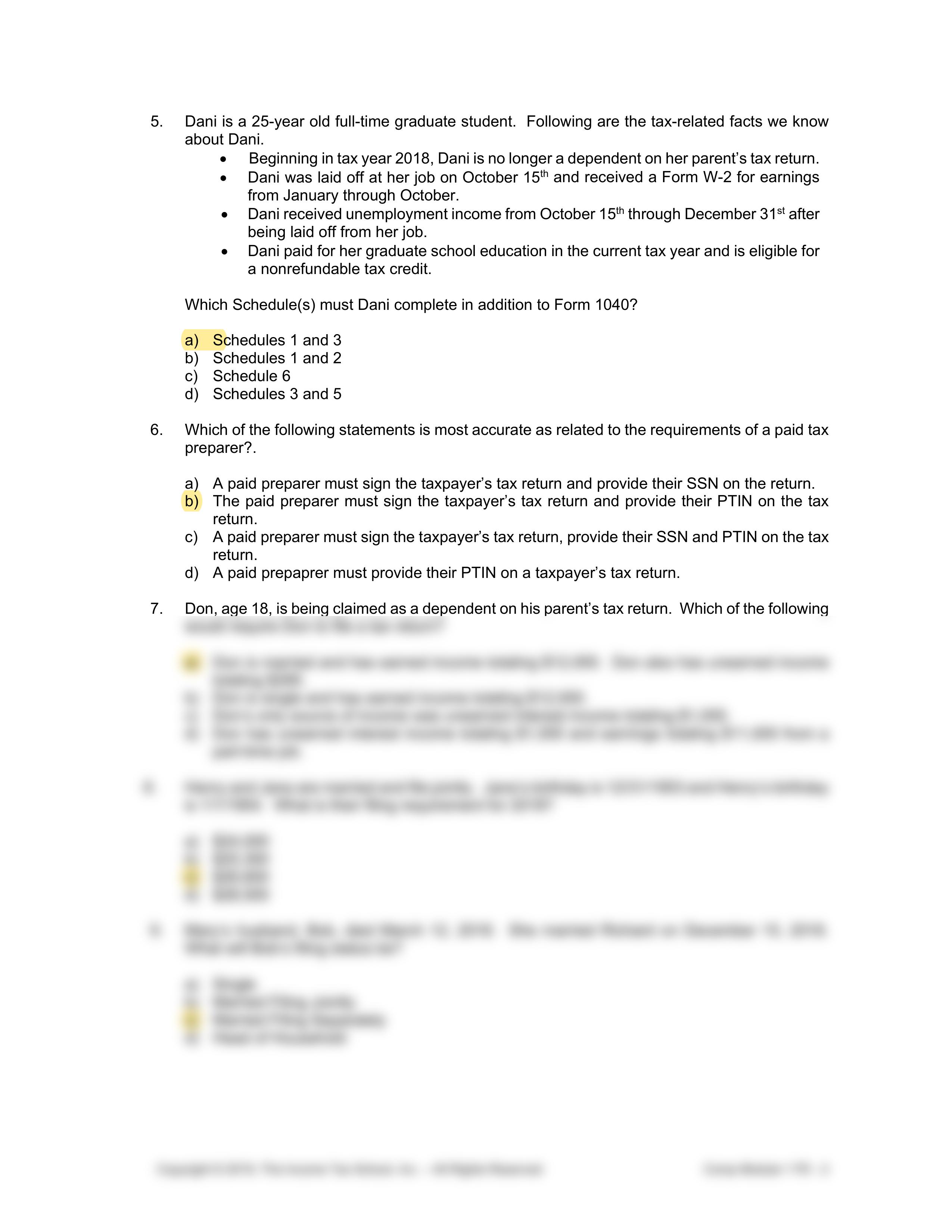 Module 1 Final Exam - Part I the income tax school.pdf_drugtk3yea0_page2