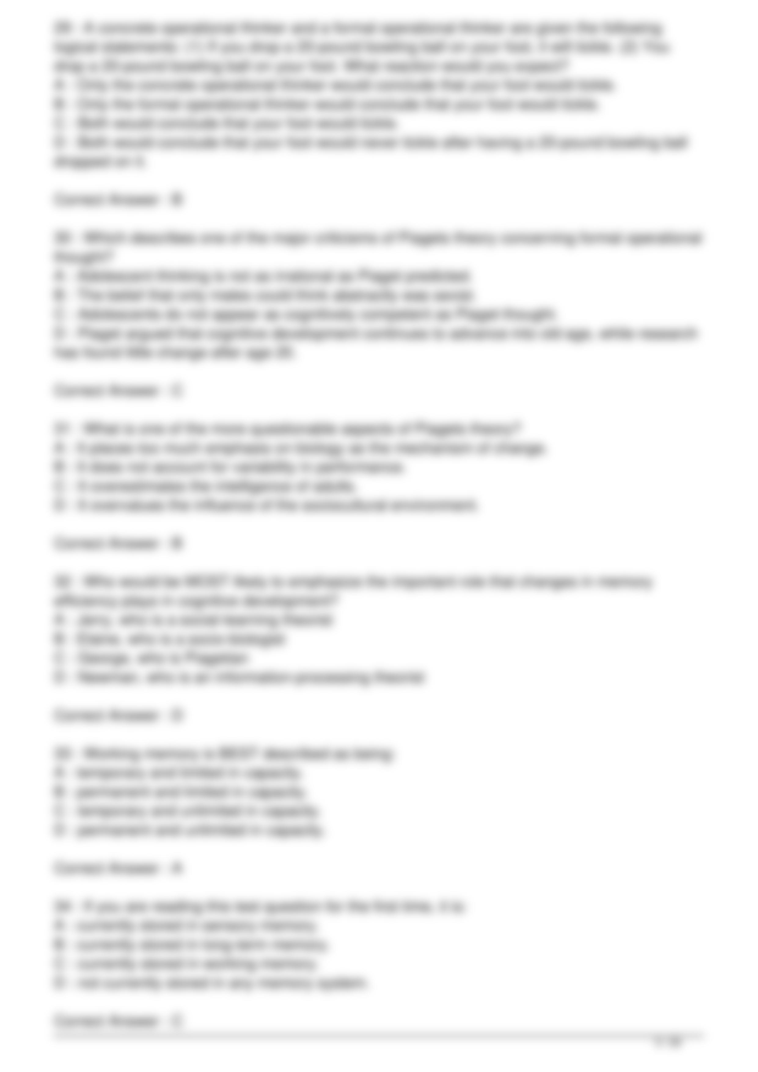 Chapter 06 Human Development A Lifespan View 1ALL POSSIBLE TEST AND ESSAY ANSWERS.pdf_ds265h6e0j2_page5