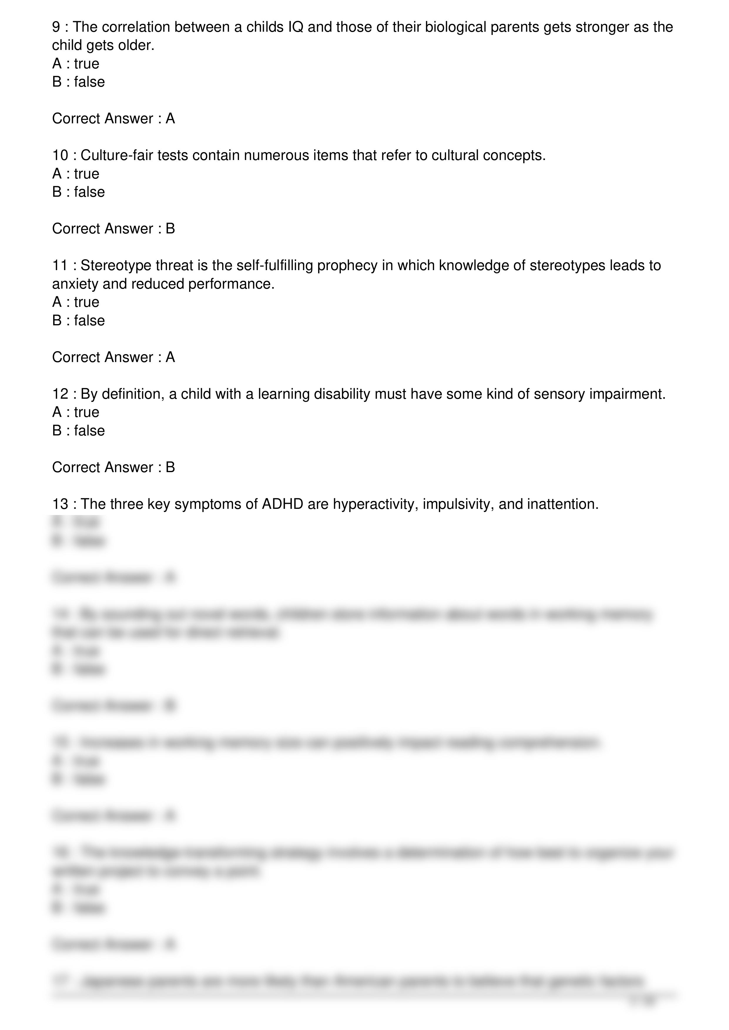 Chapter 06 Human Development A Lifespan View 1ALL POSSIBLE TEST AND ESSAY ANSWERS.pdf_ds265h6e0j2_page2