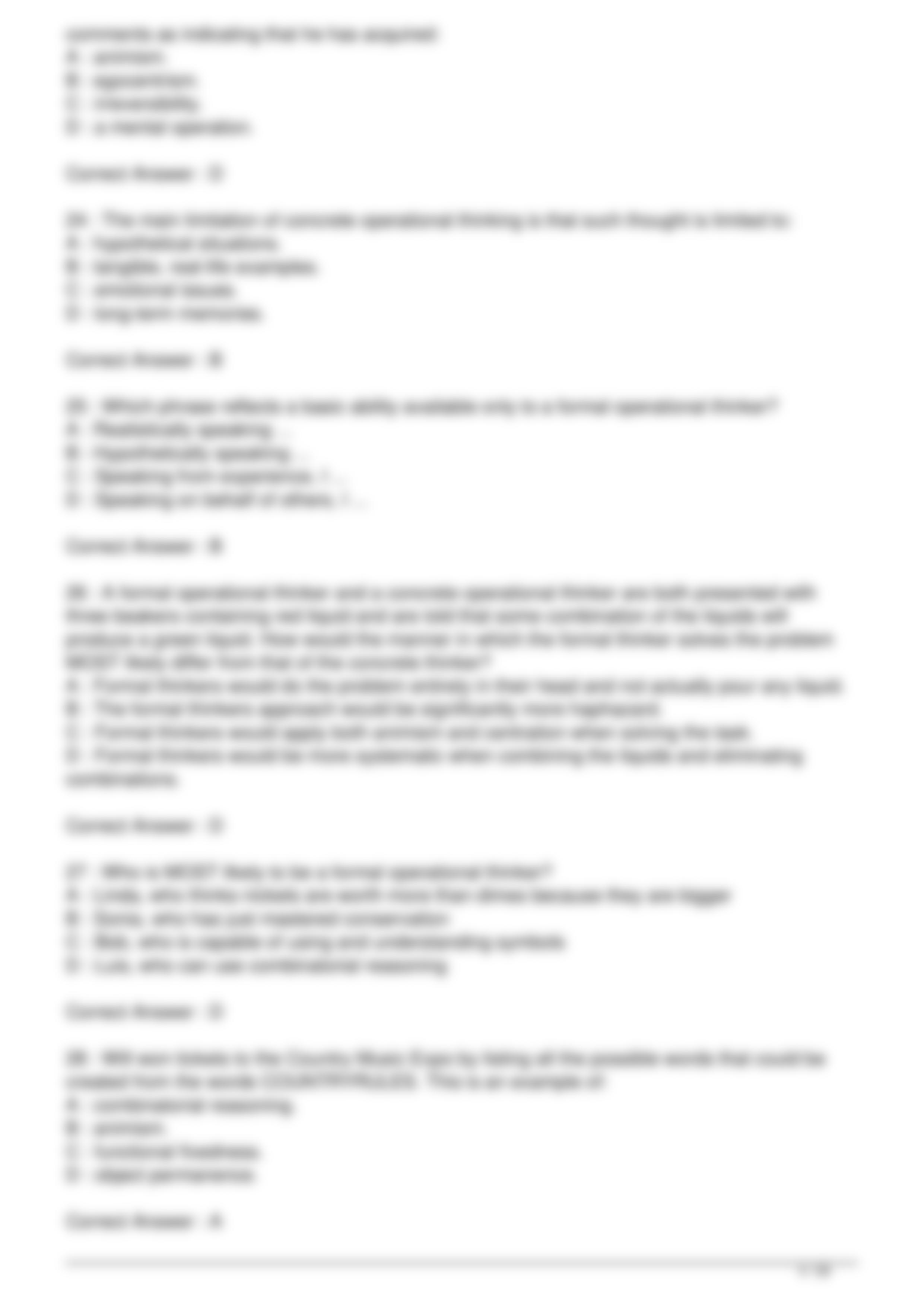 Chapter 06 Human Development A Lifespan View 1ALL POSSIBLE TEST AND ESSAY ANSWERS.pdf_ds265h6e0j2_page4