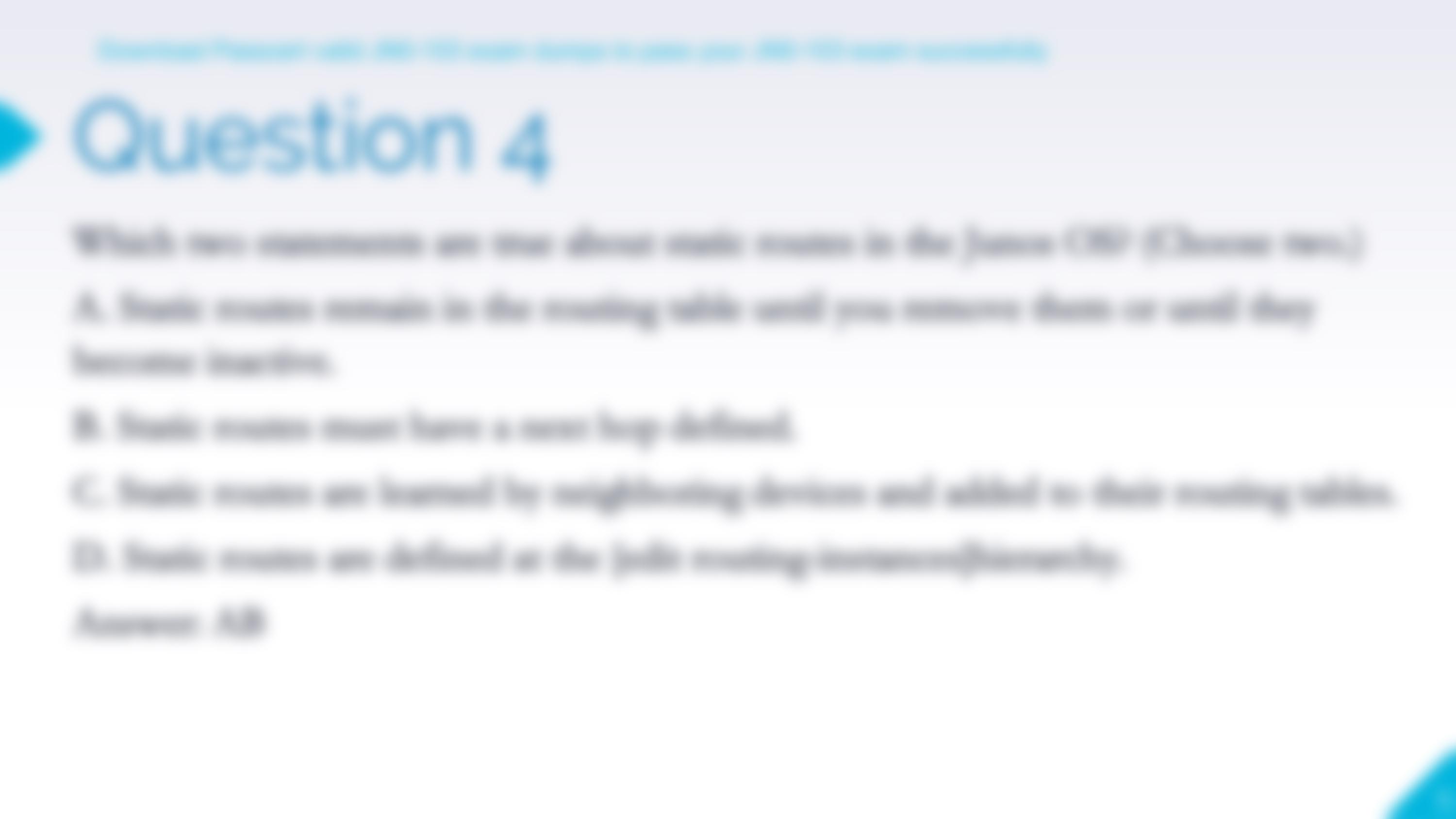 Junos, Associate JNCIA-Junos JN0-103 Exam Questions.pdf_ds8tiyye63q_page5