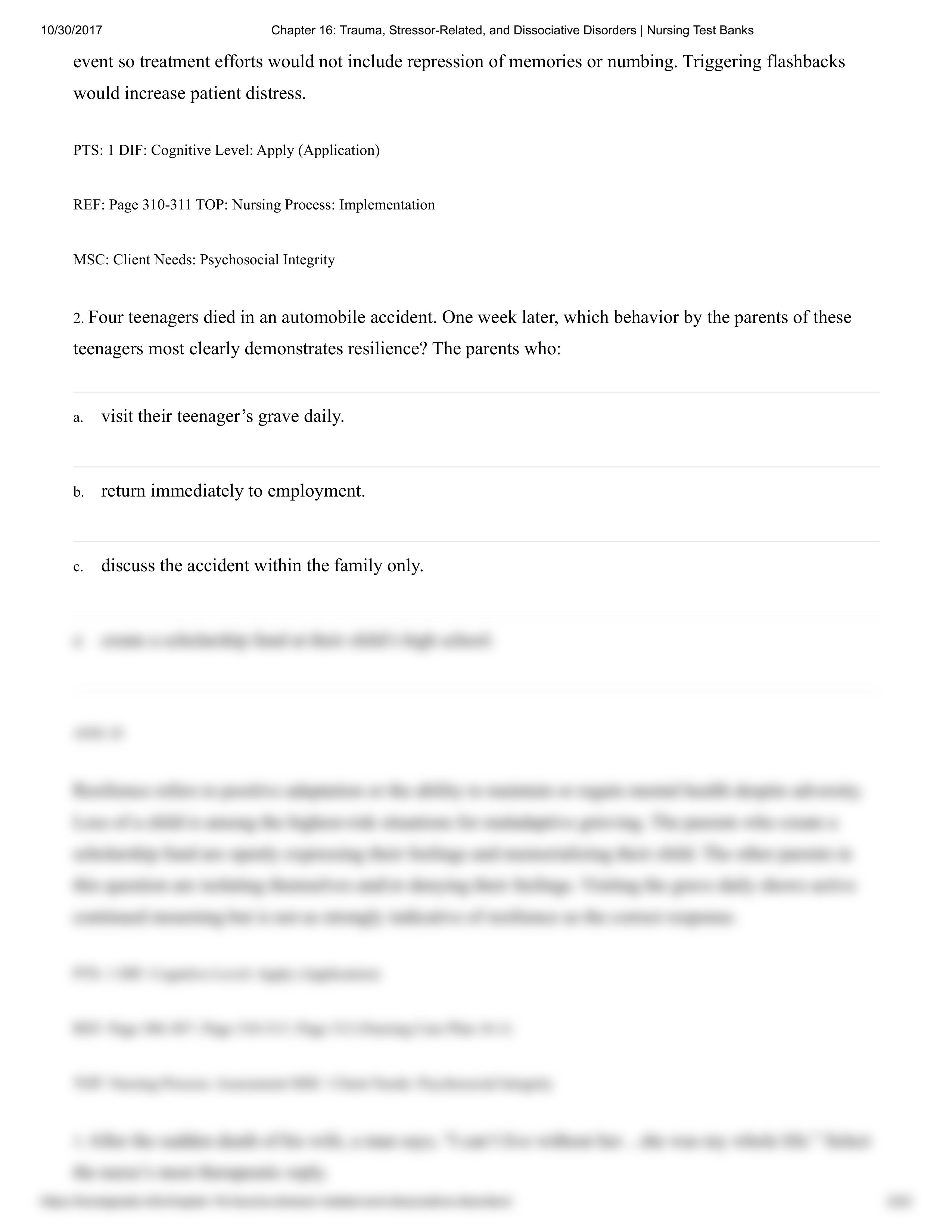 Chapter 16_ Trauma, Stressor-Related, and Dissociative Disorders _ Nursing Test Banks.pdf_dsjji9aws34_page2