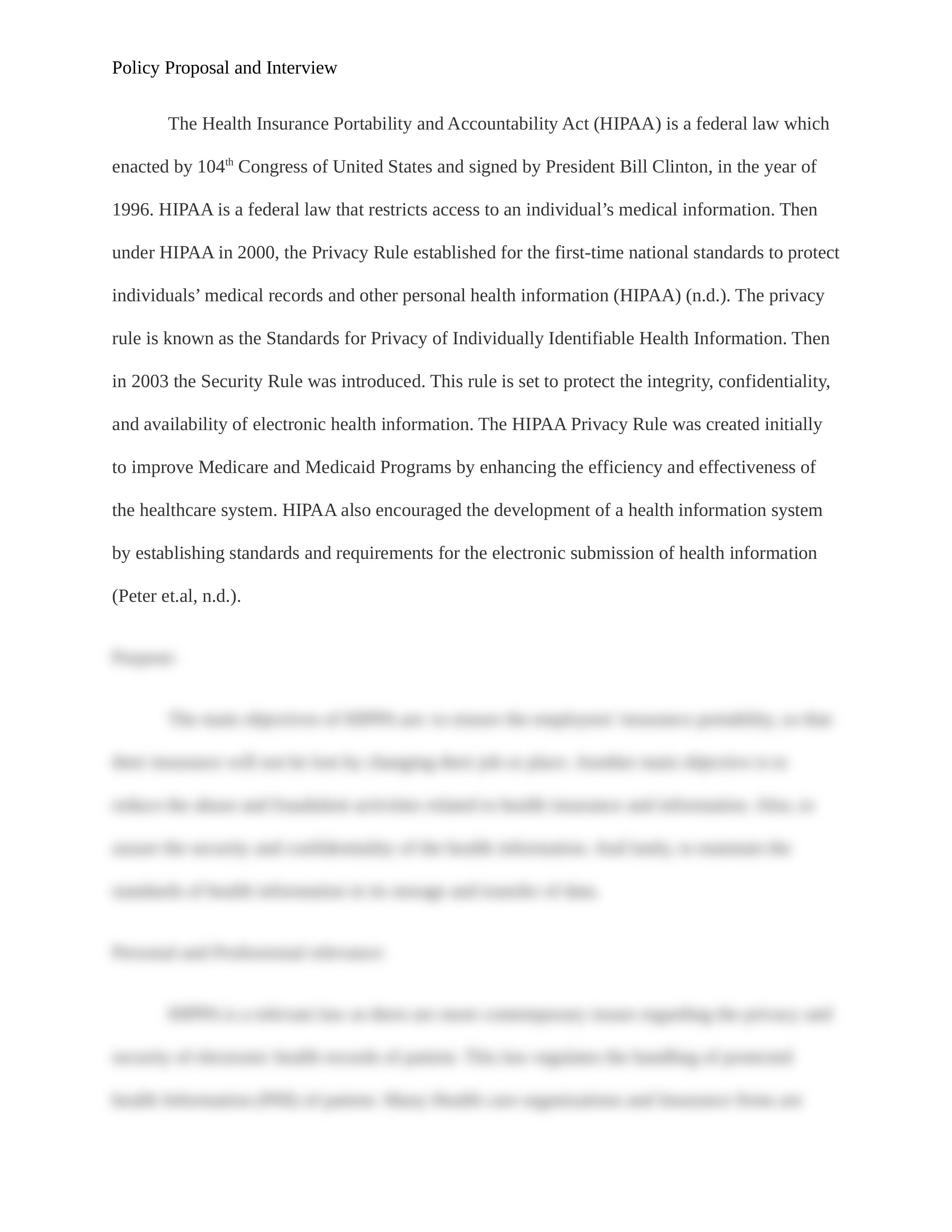 IHP 501 1-4 Final Project Two Milestone One Policy Proposal and Interview (4).docx_dt48xgoxbr1_page2