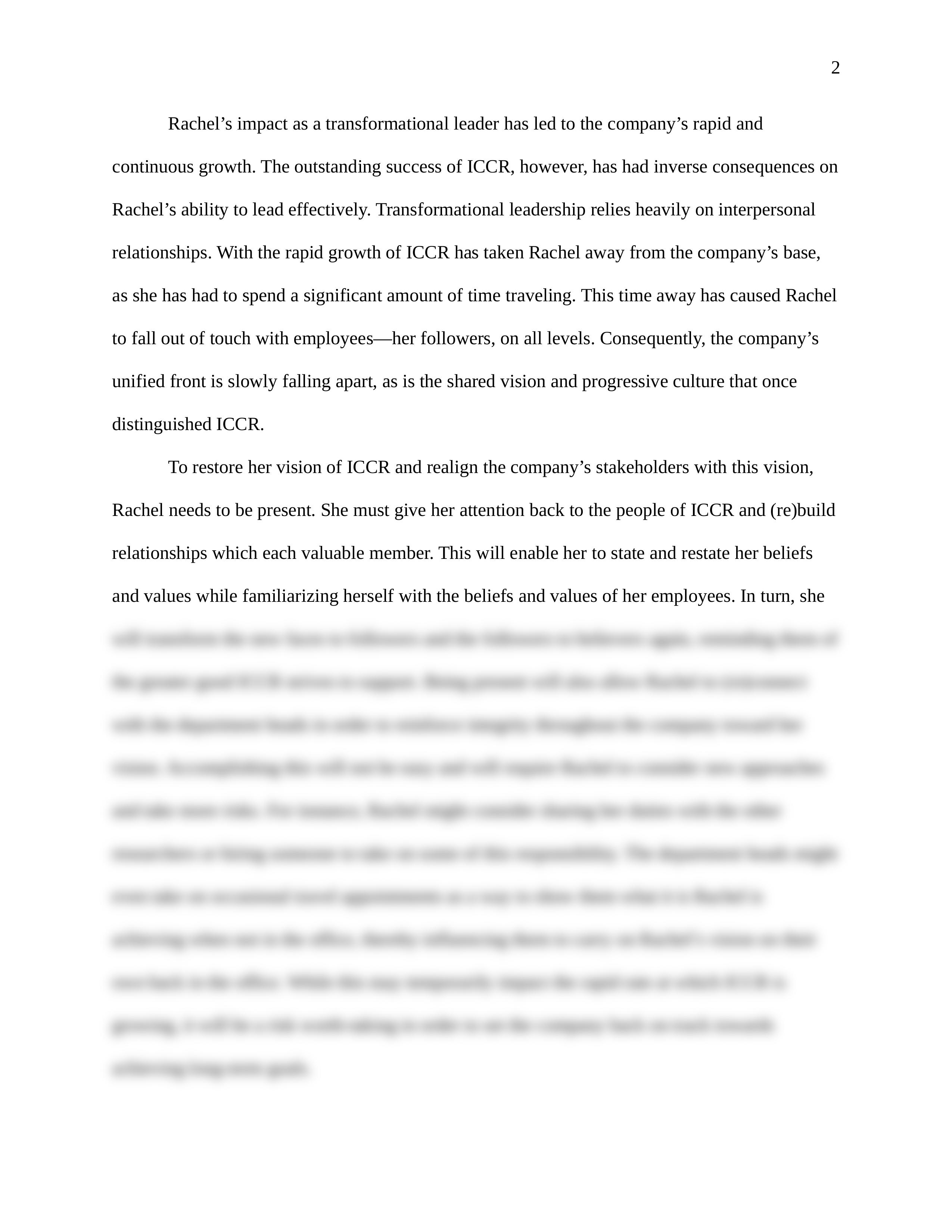 MGT450_Case 8.3 - Her Vision of a Model Research Center_ESSAY FORMAT.docx_dthb220gocg_page2