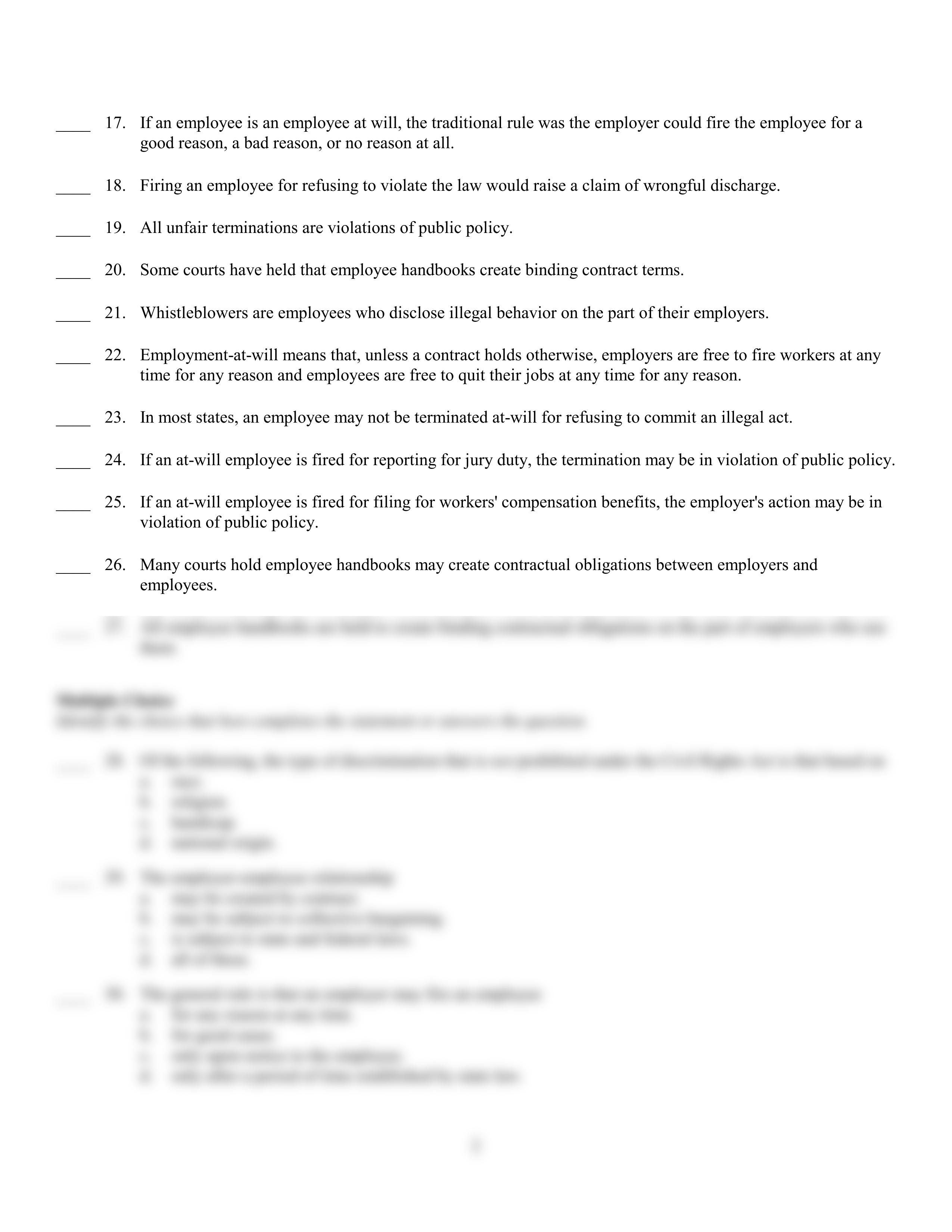 Practice Test Questions Exam 4 part 2_dtijafihbwj_page2