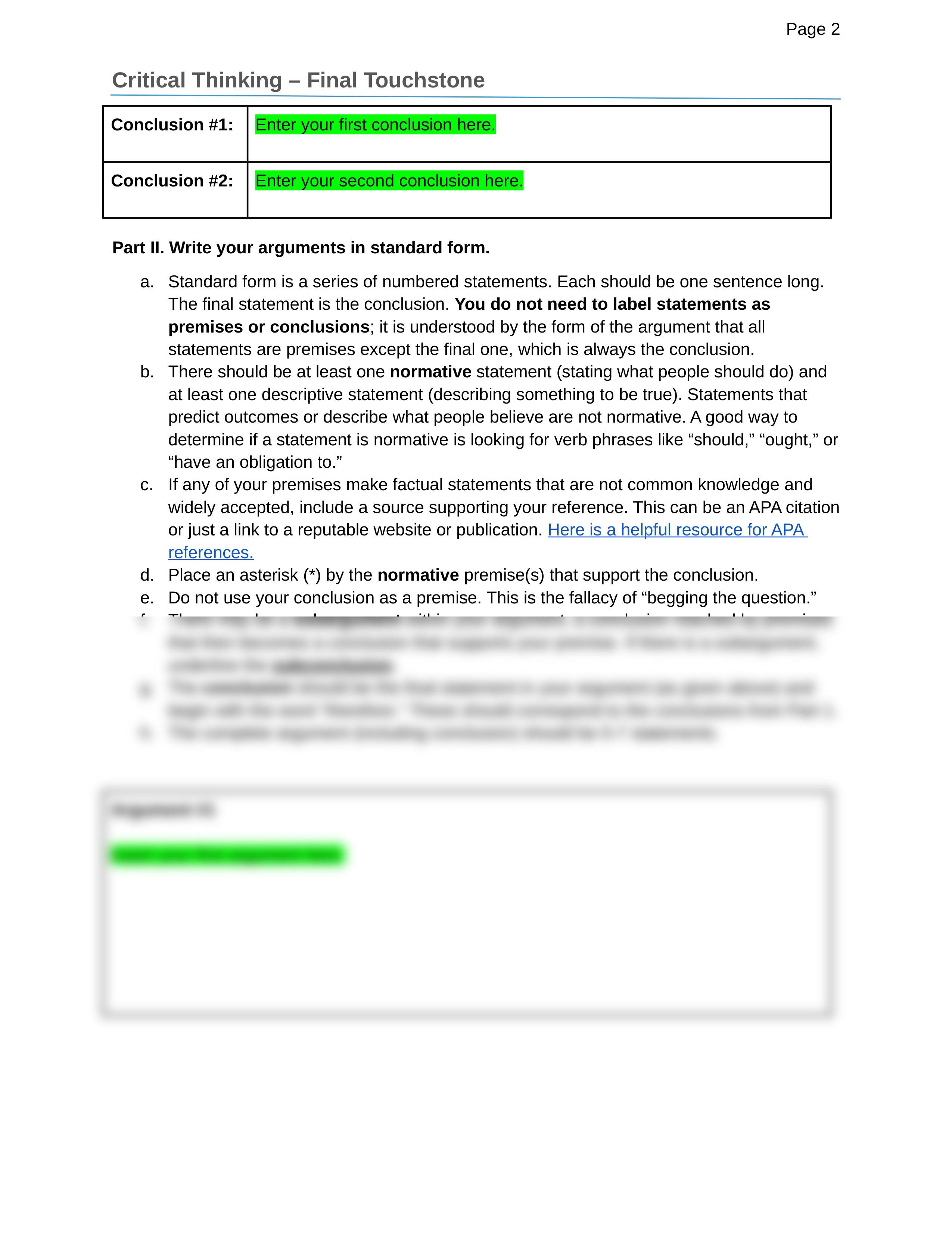 Critical Thinking Touchstone 4 template tenica williams.docx_dtozelpvj56_page2