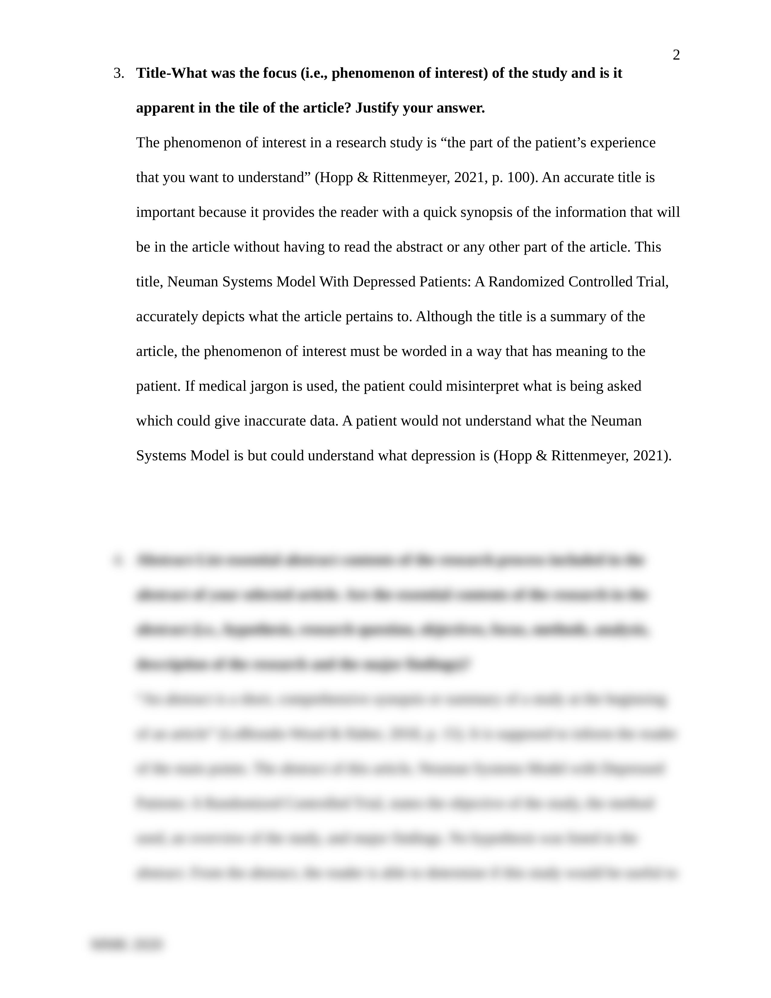 Critical Analysis and Appraisal- Quantitative Nursing Research Part I.docx_dty9ae2oom3_page2