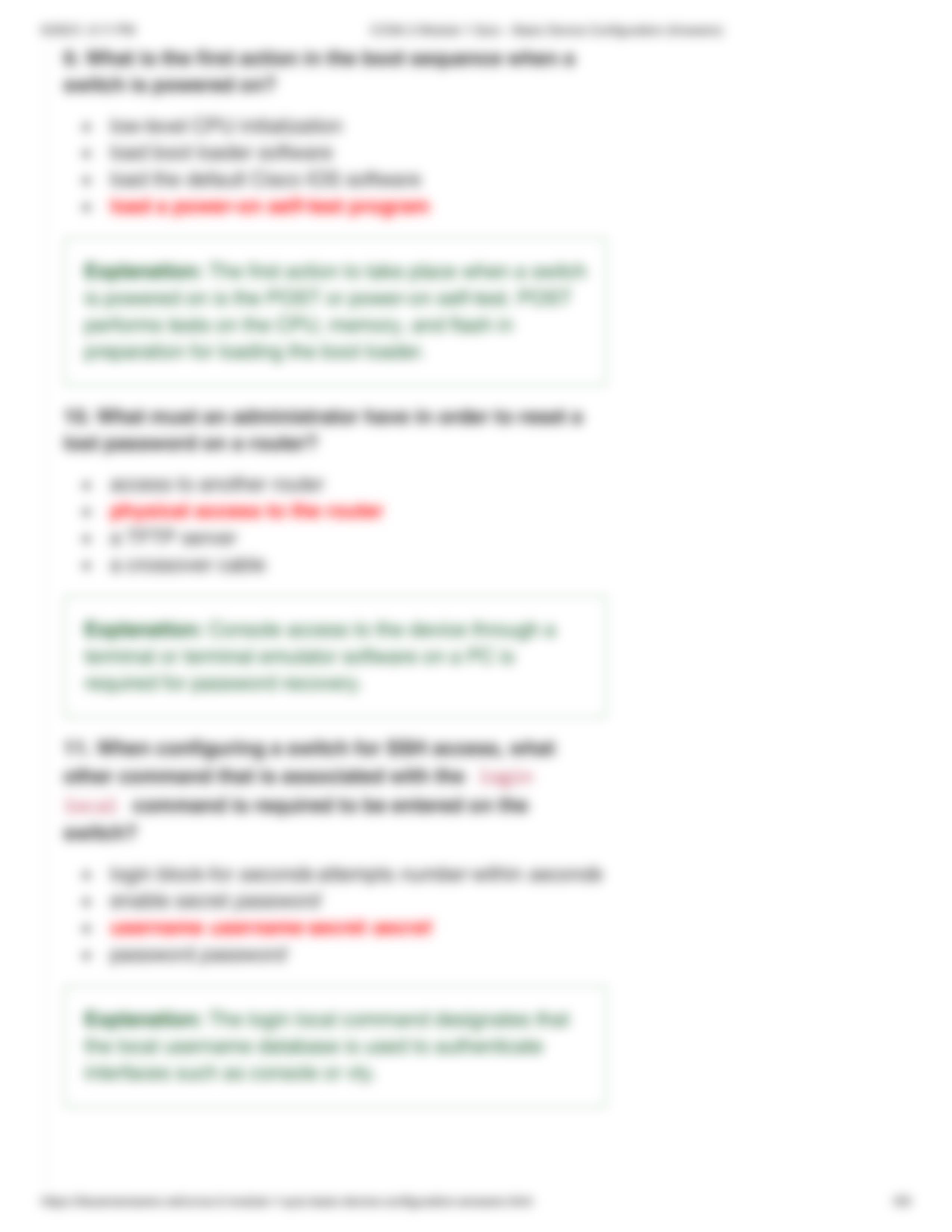 CCNA 2 Module 1 Quiz - Basic Device Configuration (Answers).pdf_dufsbdlnoa8_page5