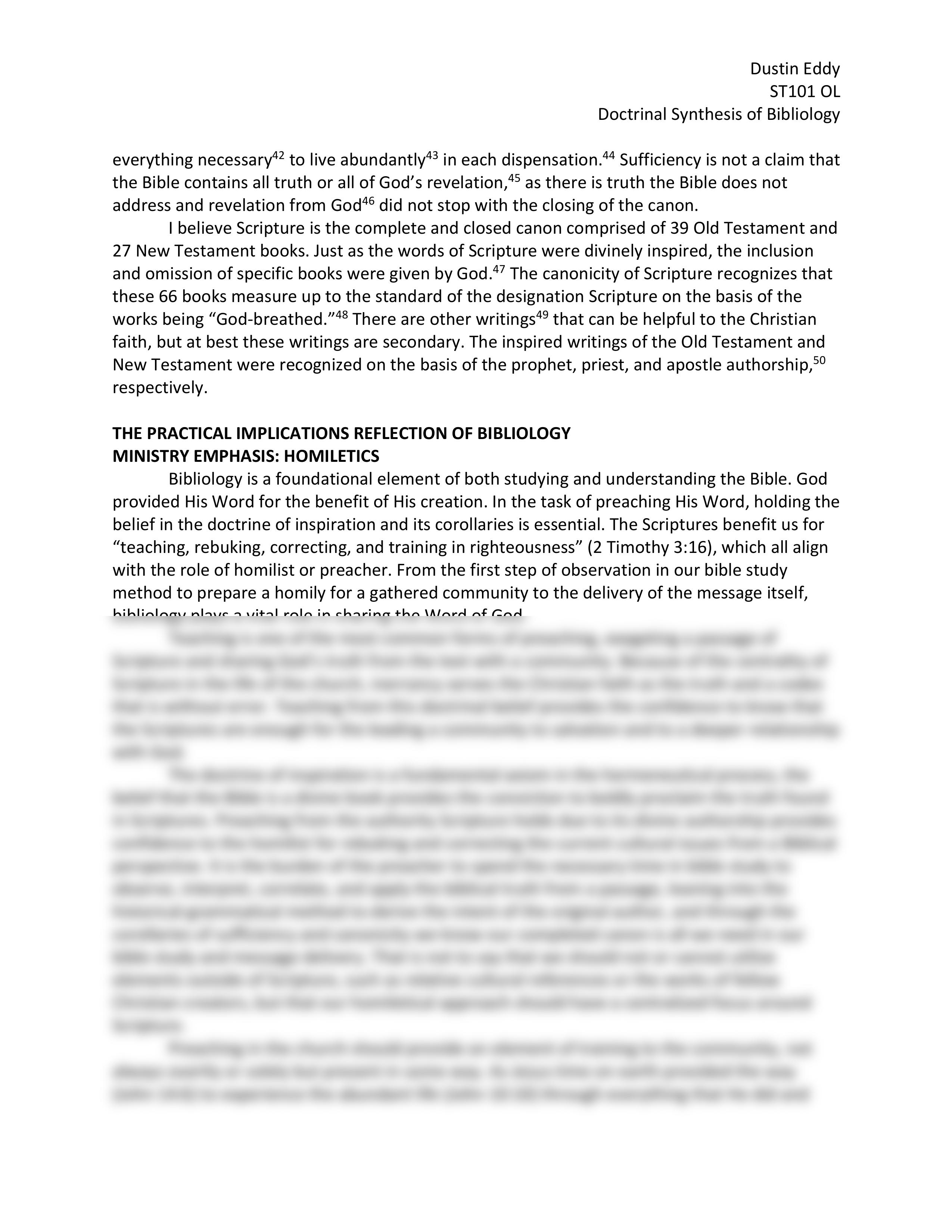 Doctrinal Synthesis of Bibliology_DustinEddy.pdf_dui3hgd4akc_page2