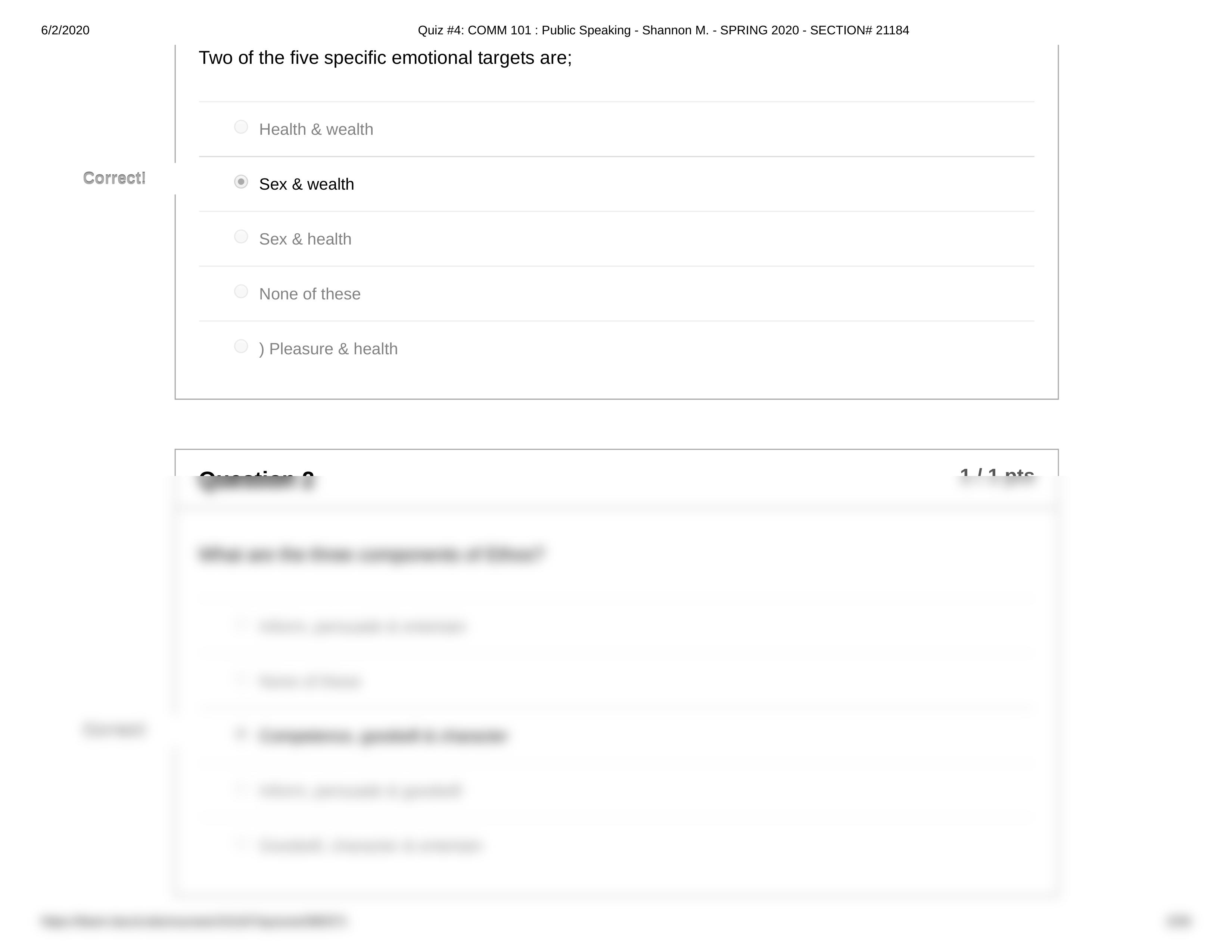 Kami Export - Quiz #4_ COMM 101 _ Public Speaking - Shannon M. - SPRING 2020 - SECTION# 21184.pdf_dv8ffnu04e4_page2