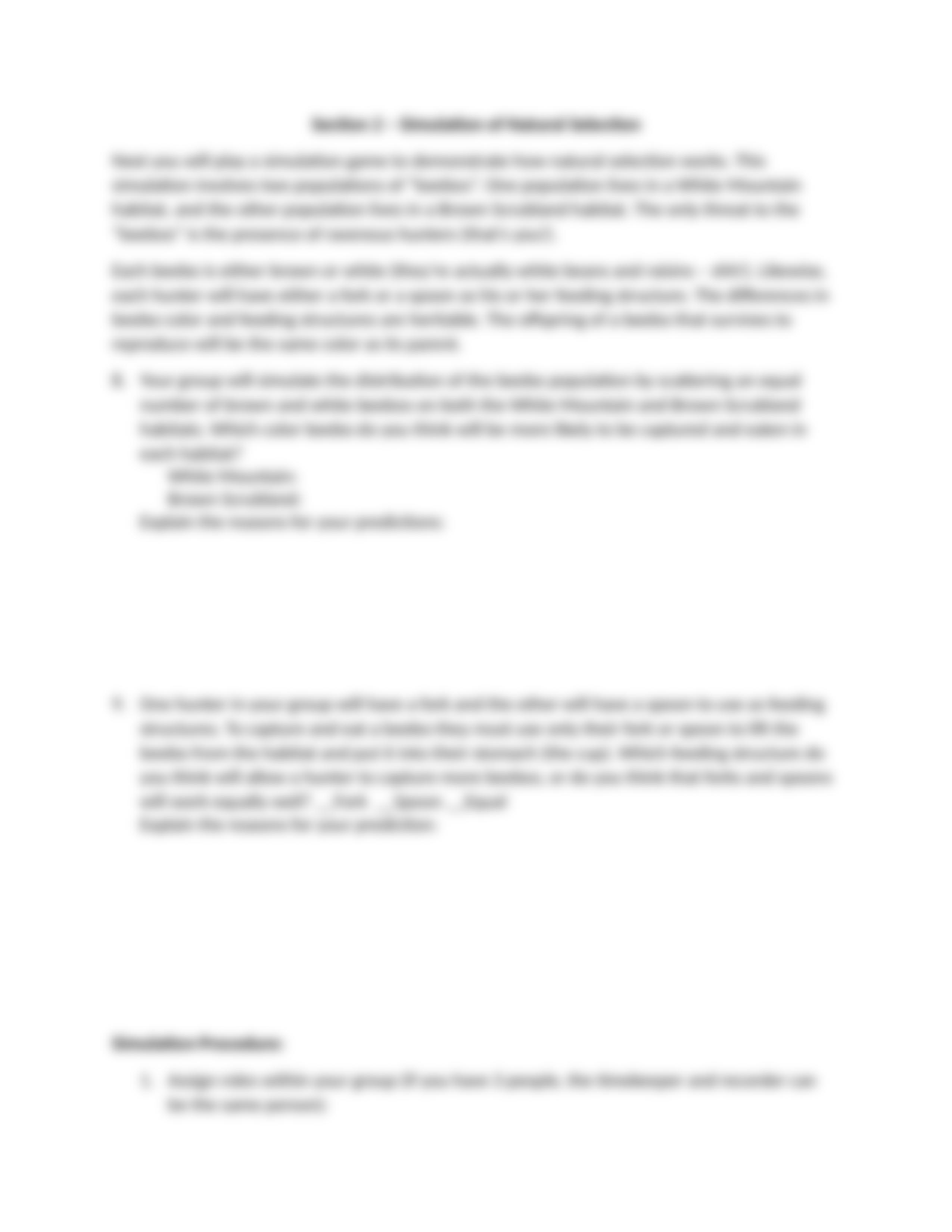 Evolution by Natural Selection worksheet and lab activity.docx_dvs70kyisau_page3