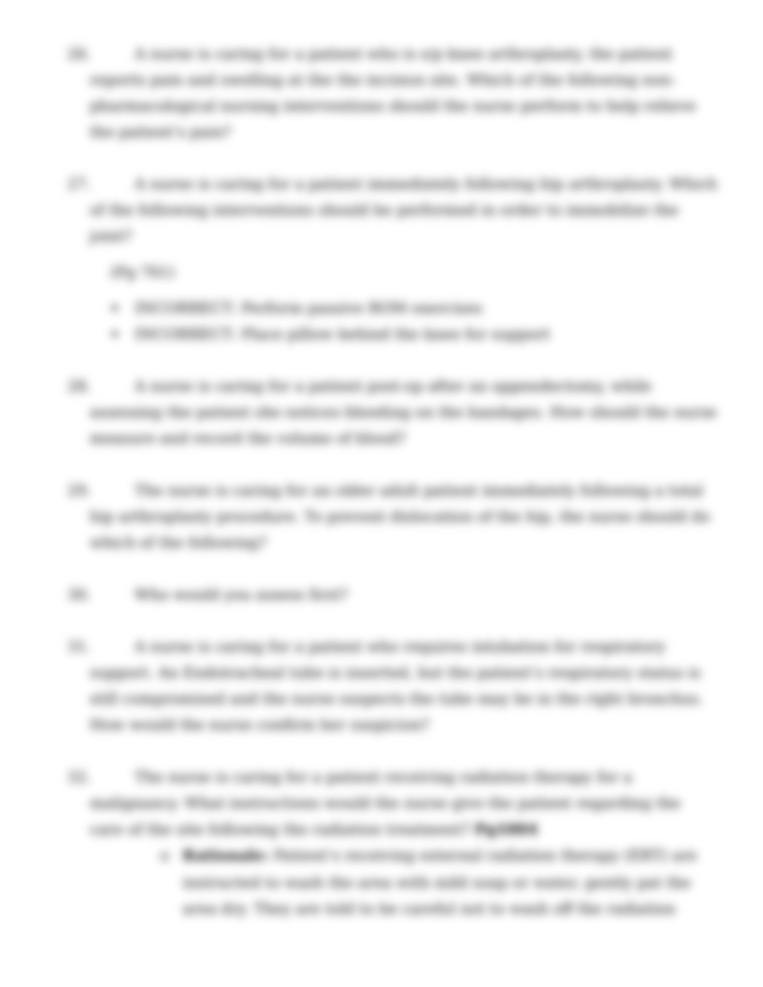 NURS 1234 ATI Med - Surg practice questions and answers ( Updated 2020) - Miami Dade College.docx_dw34mzsgcvq_page4