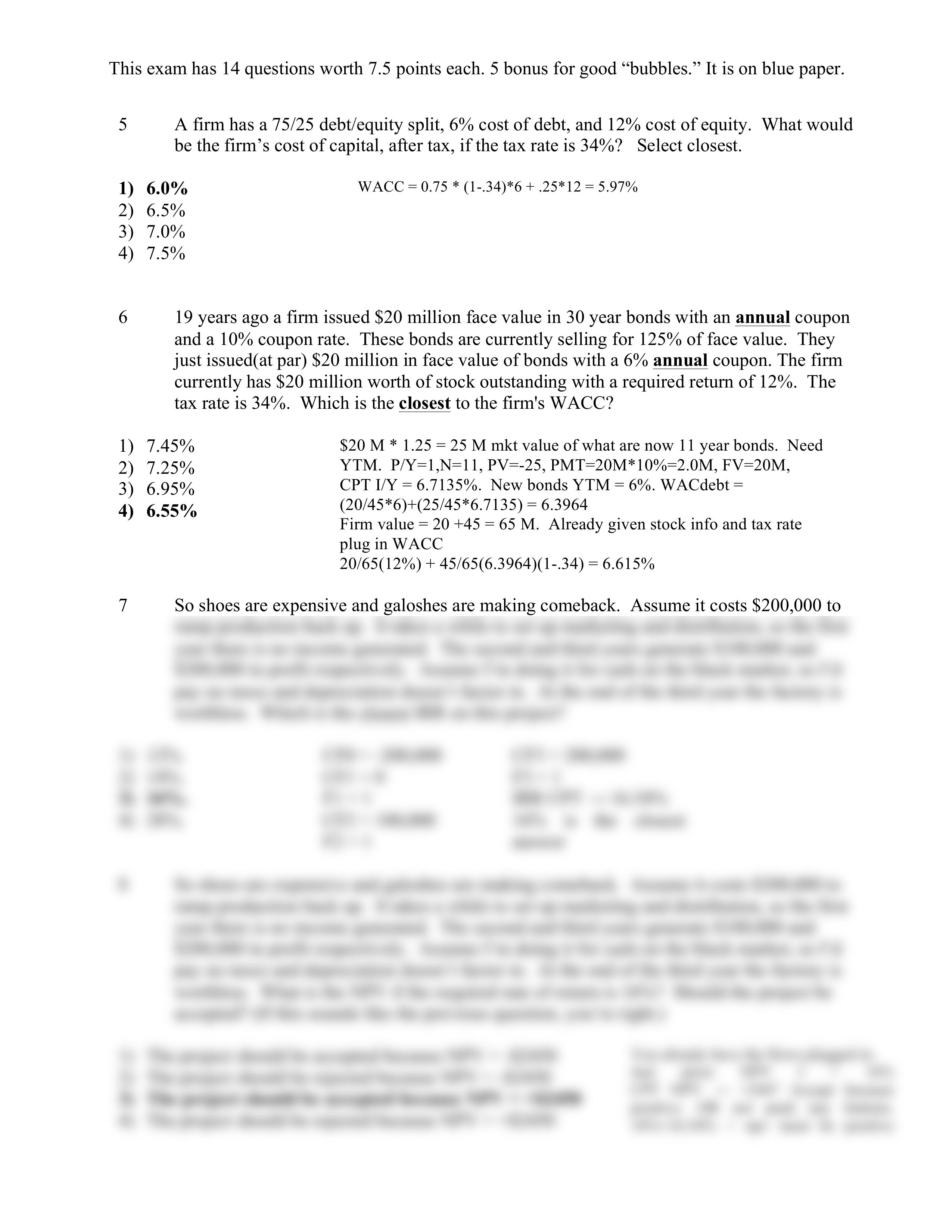 Finance 3000 Exam 2 with answers_dwcw4tjt824_page2