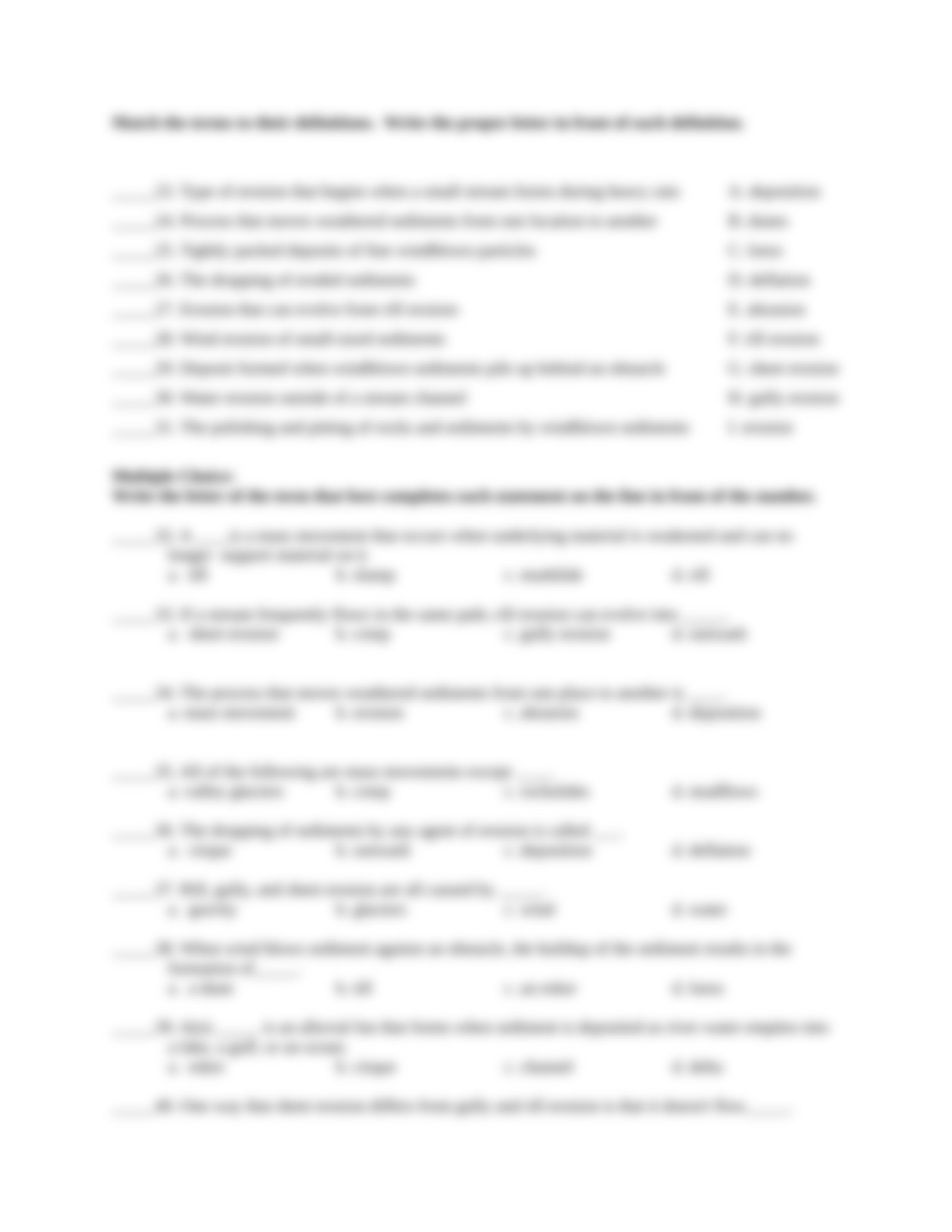 Weathering and Erosion Reading questions 091.doc_dwnzoavbzy9_page4