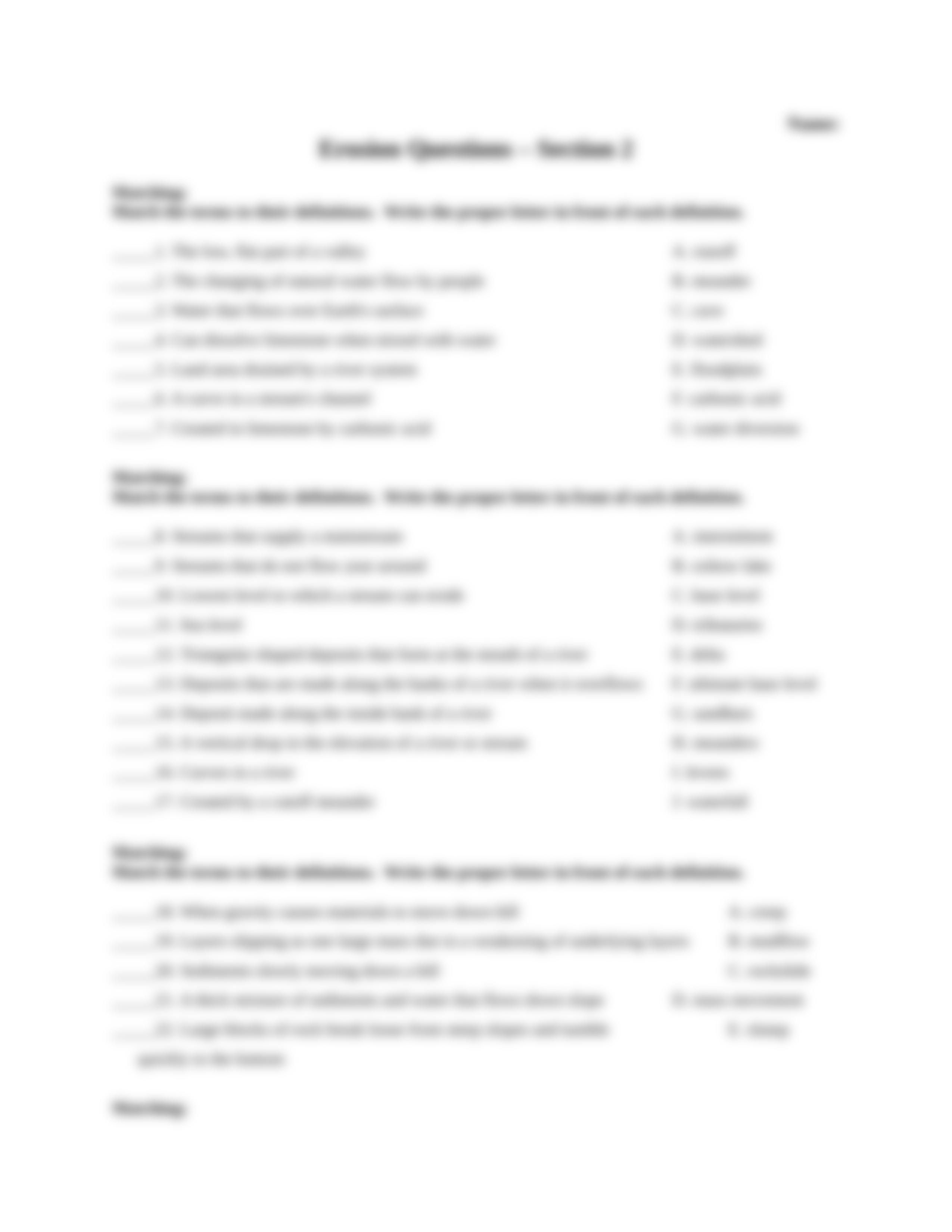 Weathering and Erosion Reading questions 091.doc_dwnzoavbzy9_page3