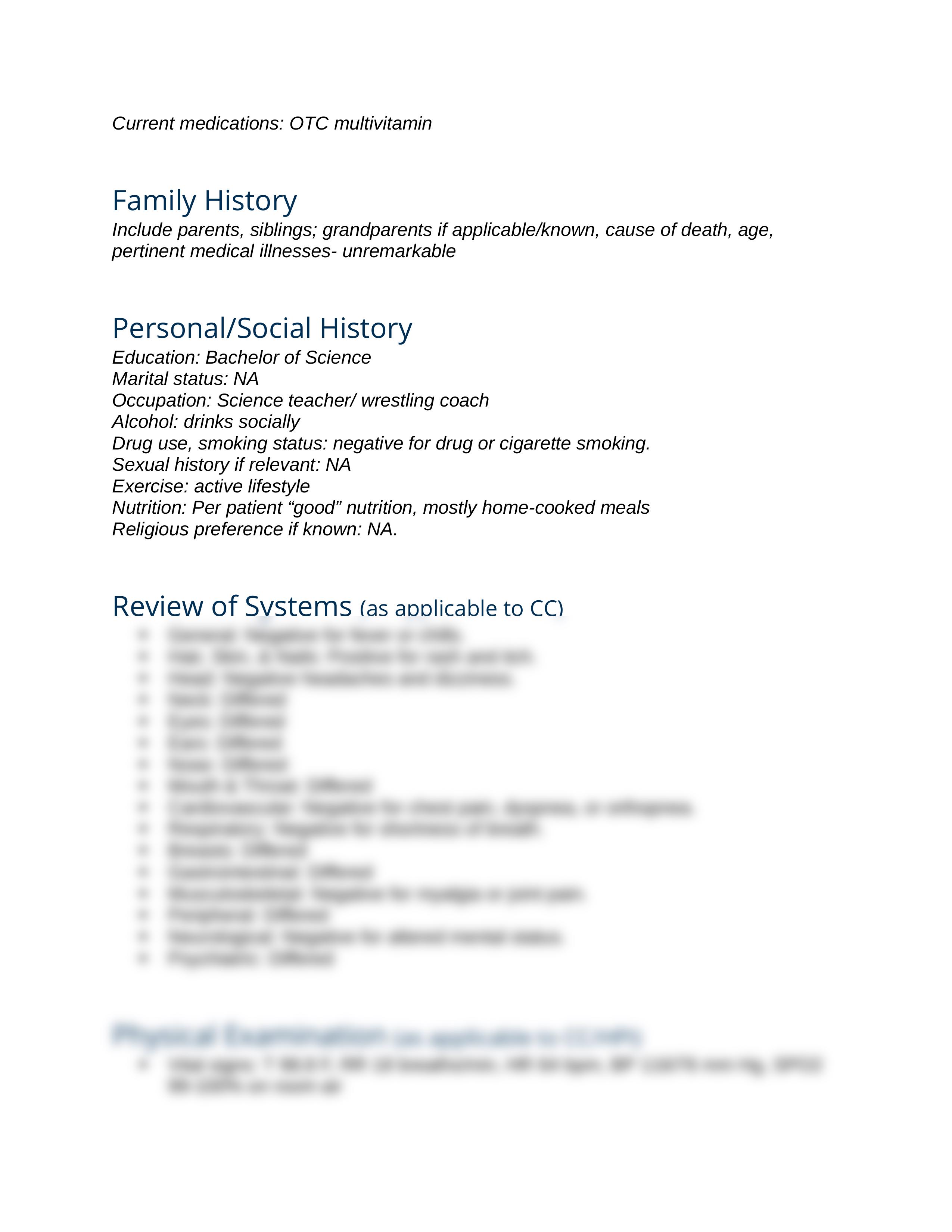 NURS 624 ASSIGNMENT 8.1 FIRST CLINIC VISIT AND SIMULATION.docx_dwsshma8idk_page2