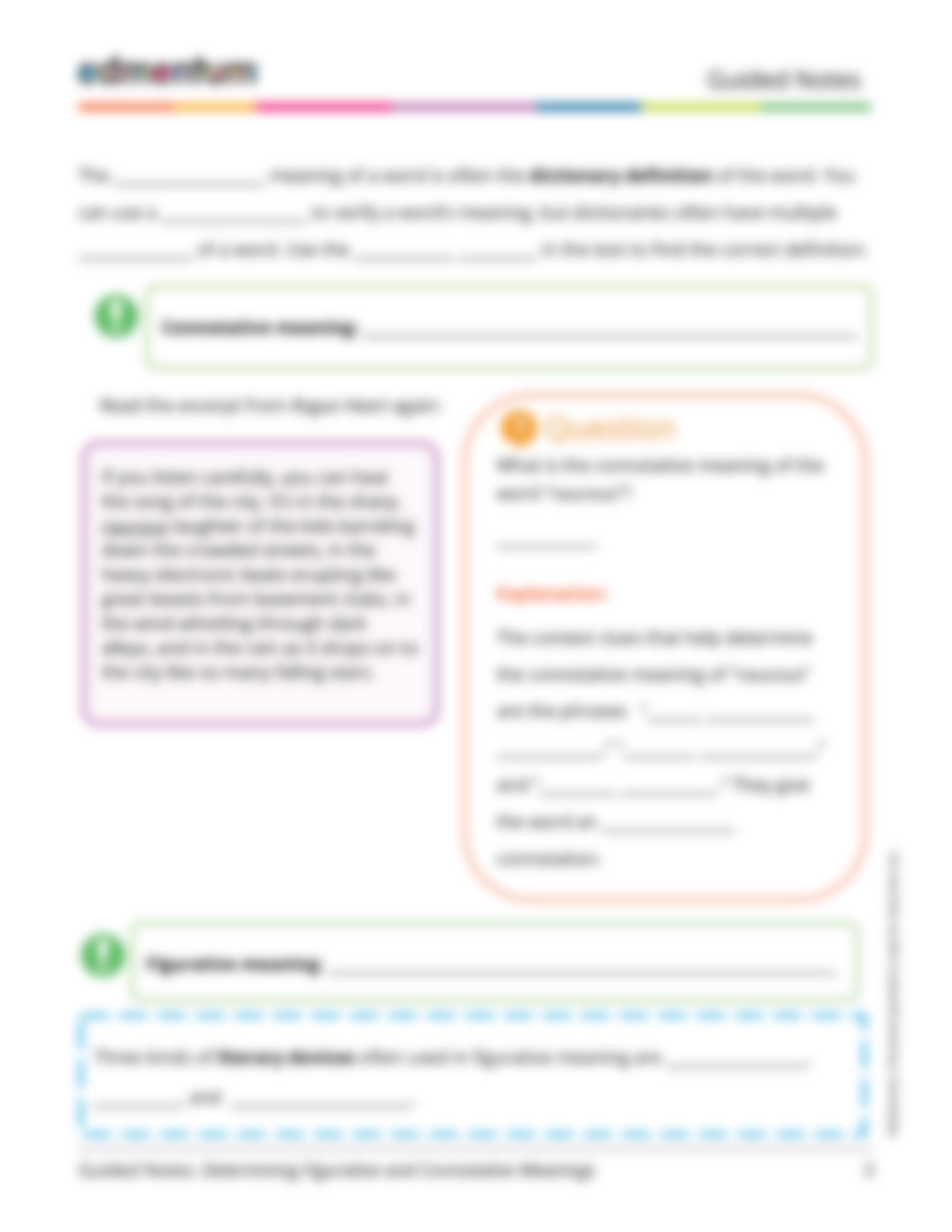 2. Guided Notes - Determining Figurative and Connotative Meanings.pdf_dwy7w6bwn4s_page3