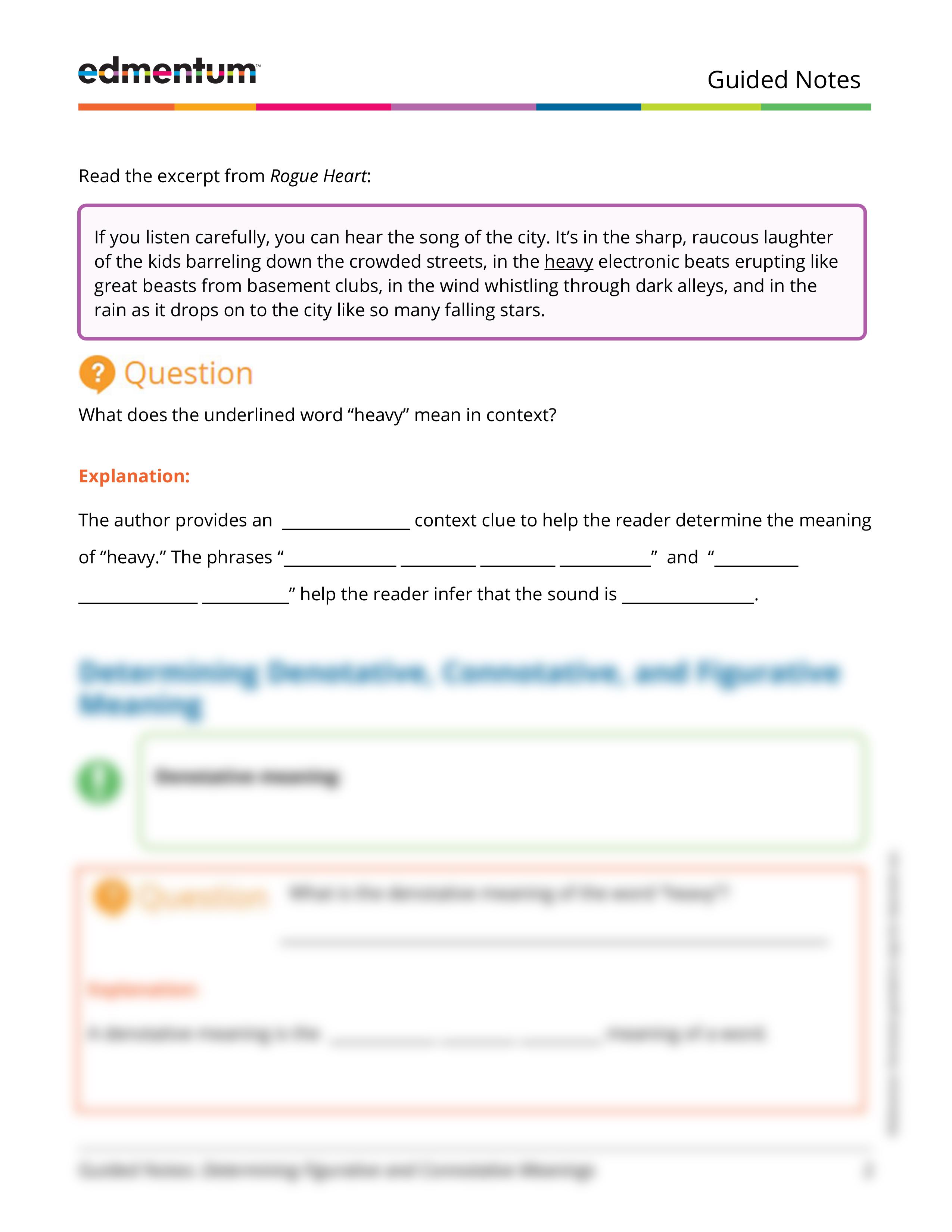 2. Guided Notes - Determining Figurative and Connotative Meanings.pdf_dwy7w6bwn4s_page2