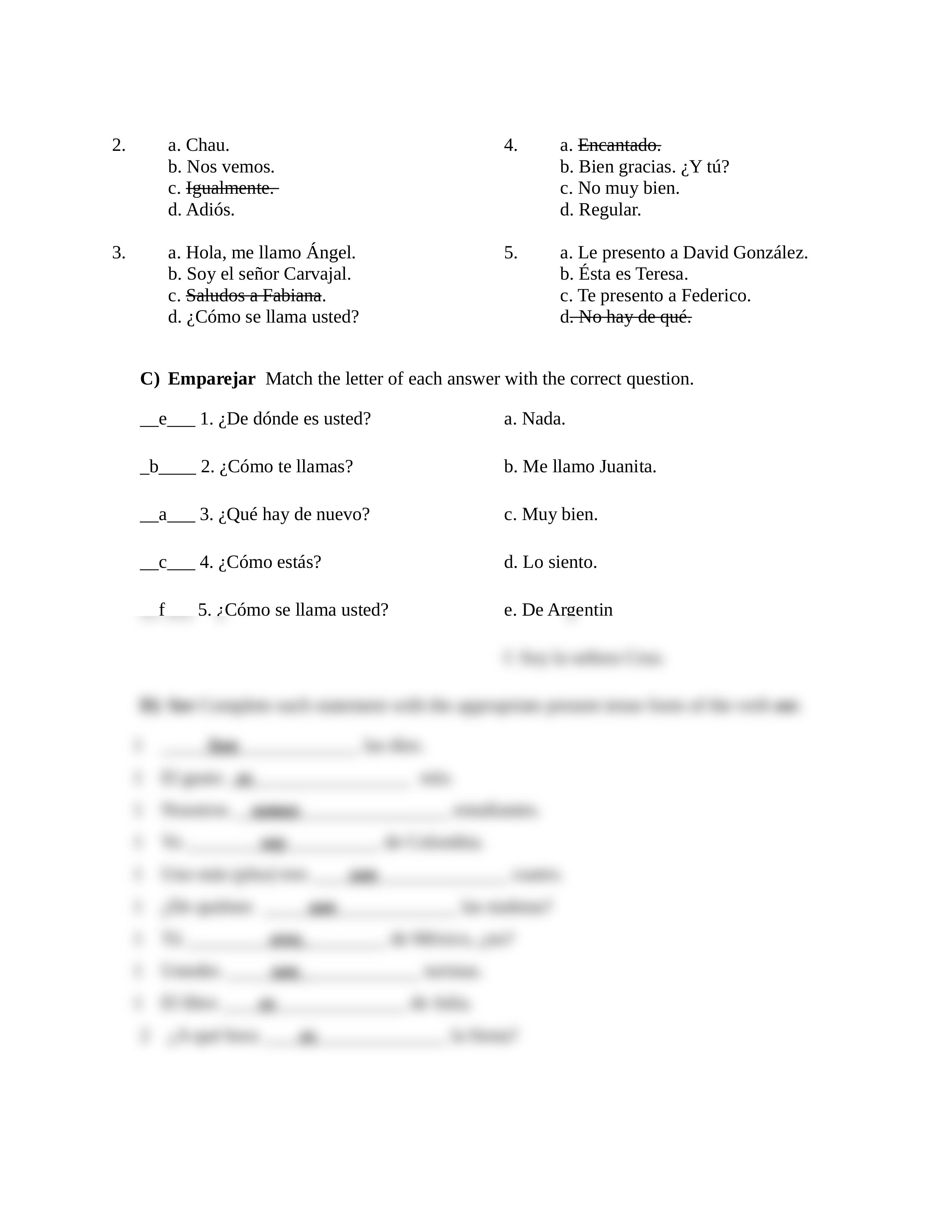 Spanish 1 Answers Review Packet Mid Term_dwyb4g8iynp_page2