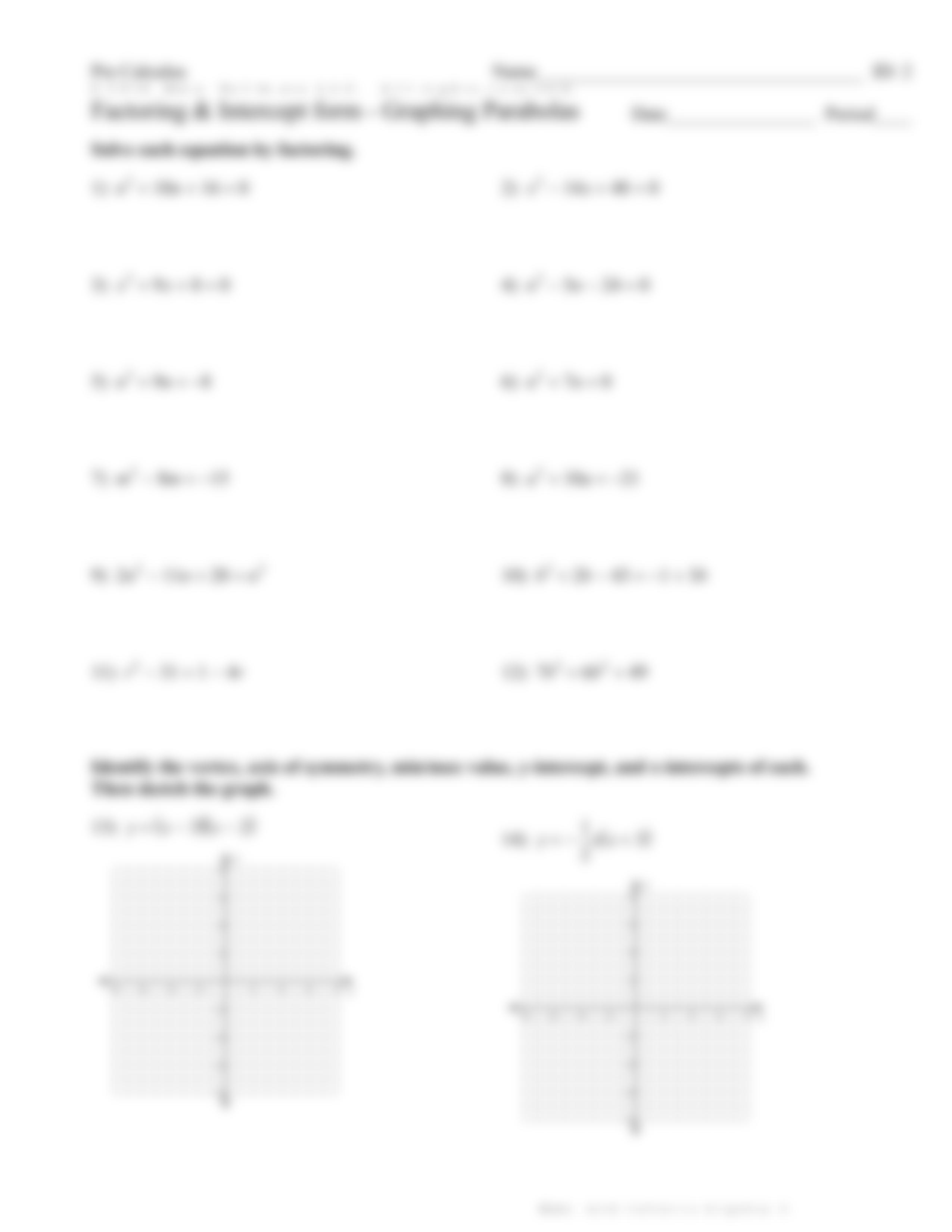 factoring & intercept form - graphing parabolas.pdf_dwyc0afdmkw_page4