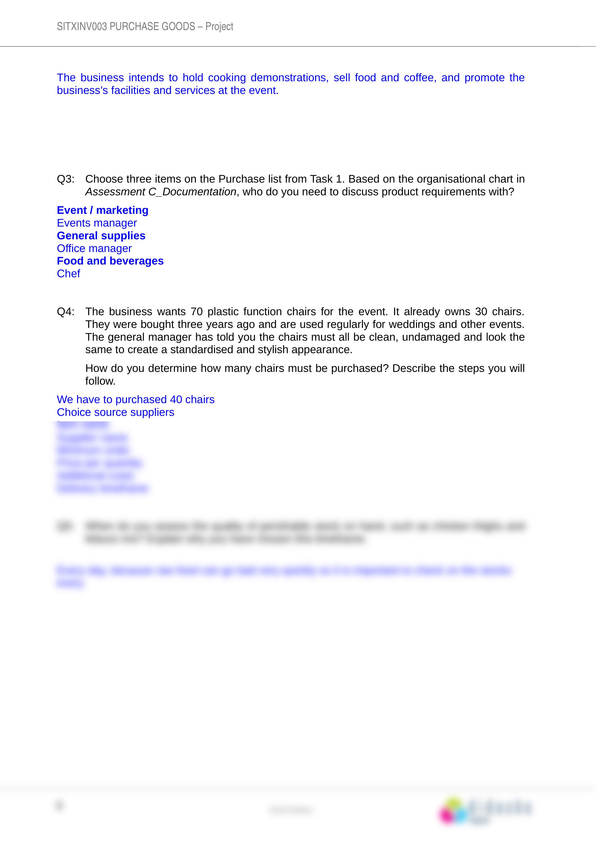 SITXINV003_Assessment C_Project_V2-1.docx_dxs6byu5k17_page2