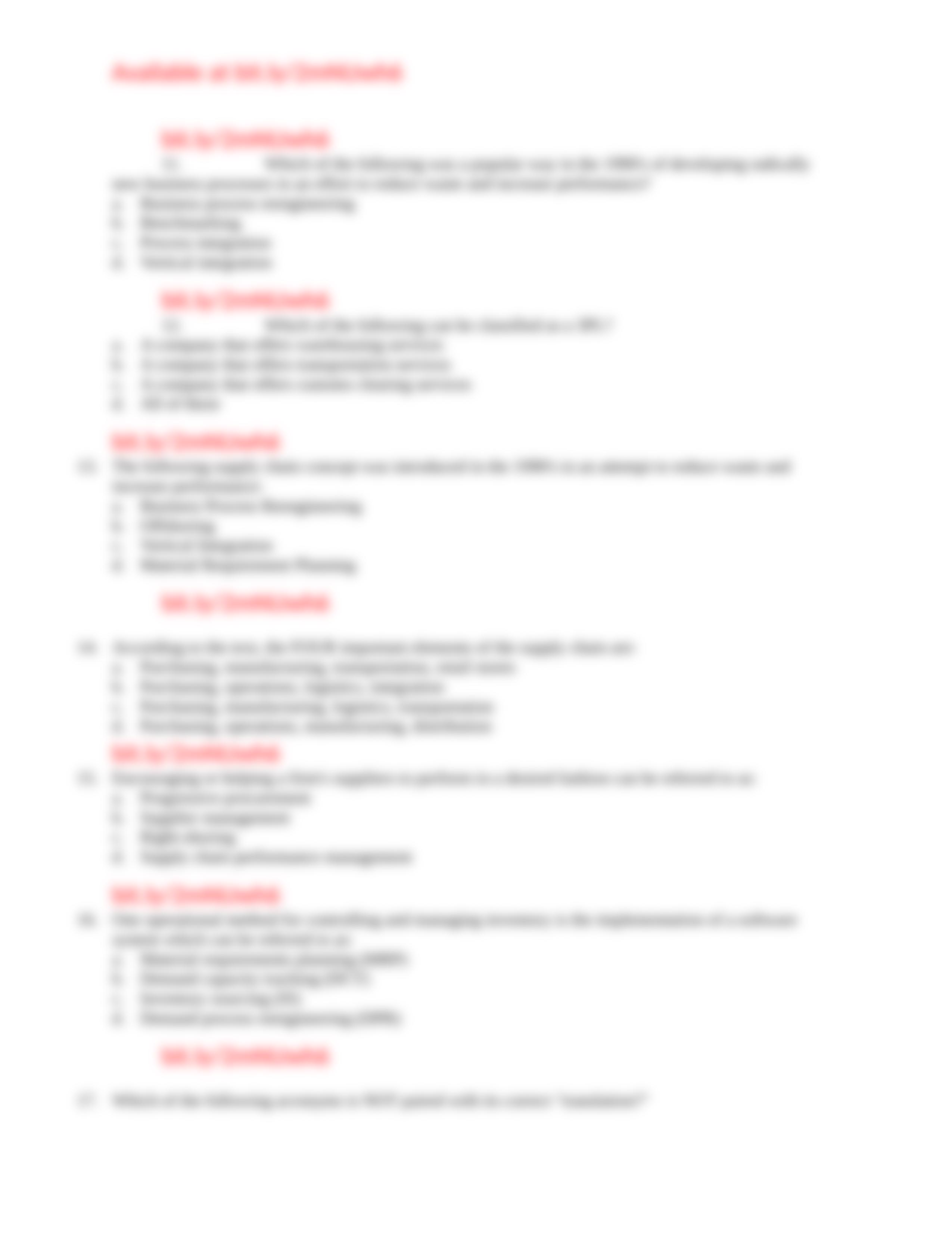 Management 301  SCM midterm study guide.docx_dxyd5ygqbkd_page3