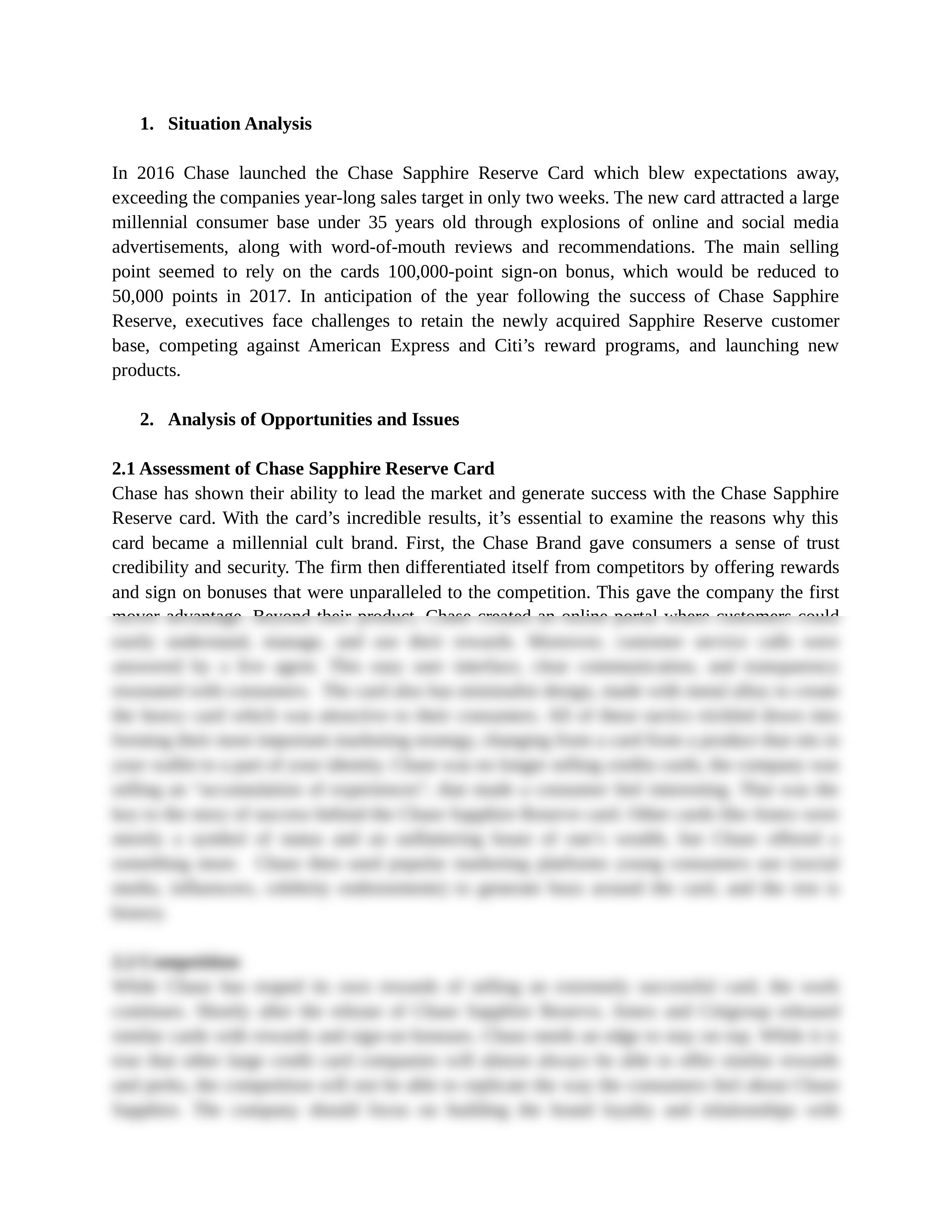 Marketing Chase Sapphire Case Analysis.docx_dyjpd7zvjt5_page2