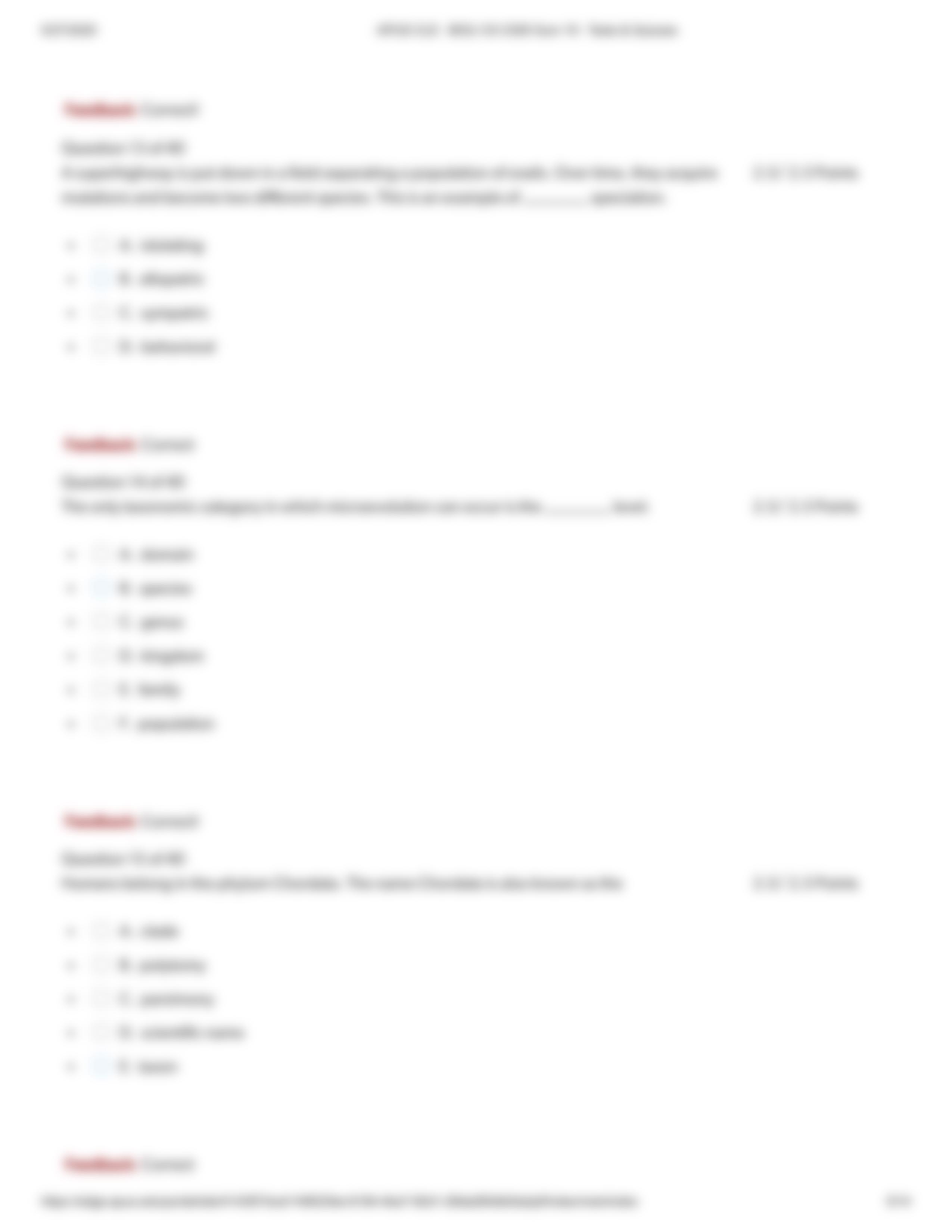 APUS CLE _ BIOL133 C005 Sum 19 _ Tests & Quizzes Exam 4.pdf_dyqbah0owbe_page5