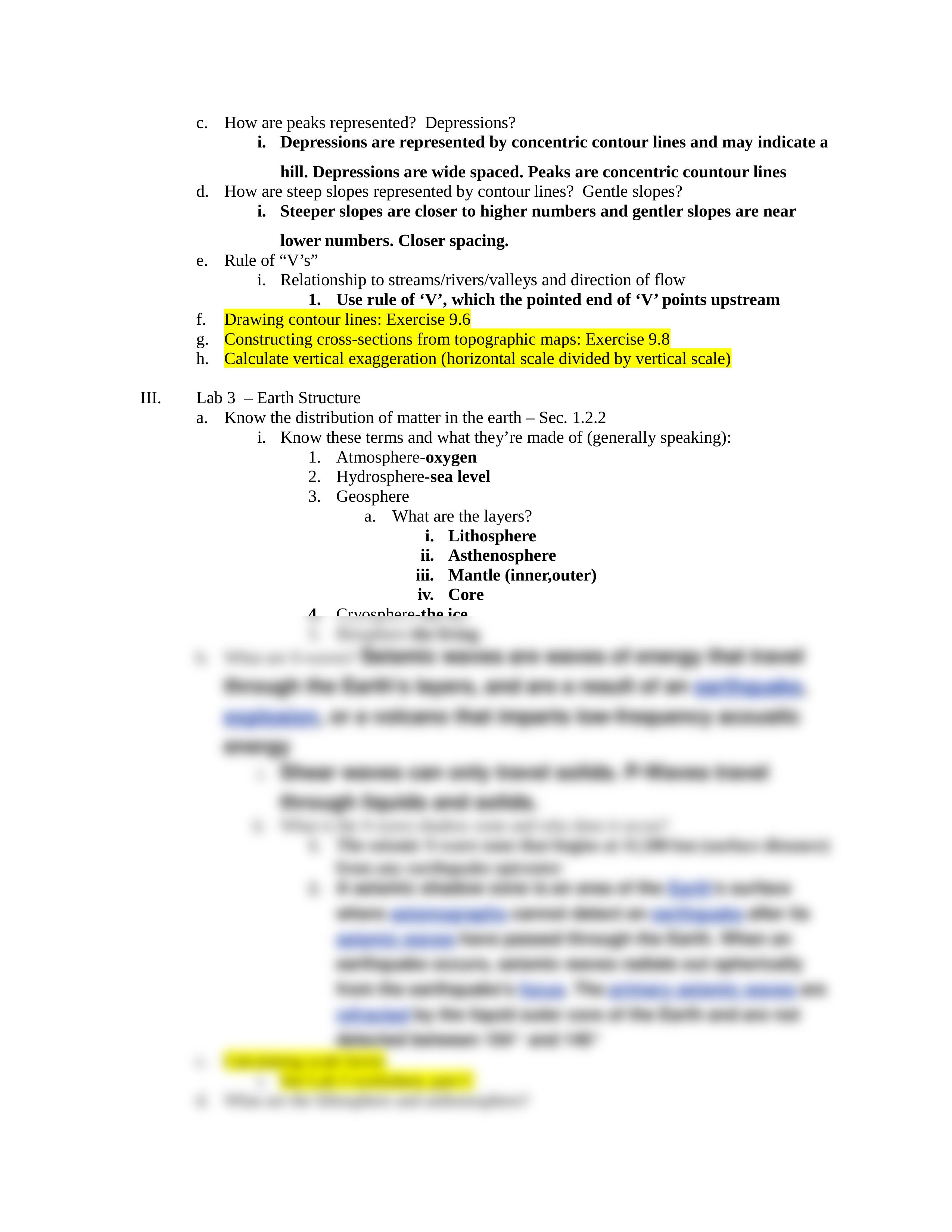 Principles of Geology Lab - Exam 1 Study Guide_dz91aep969w_page2