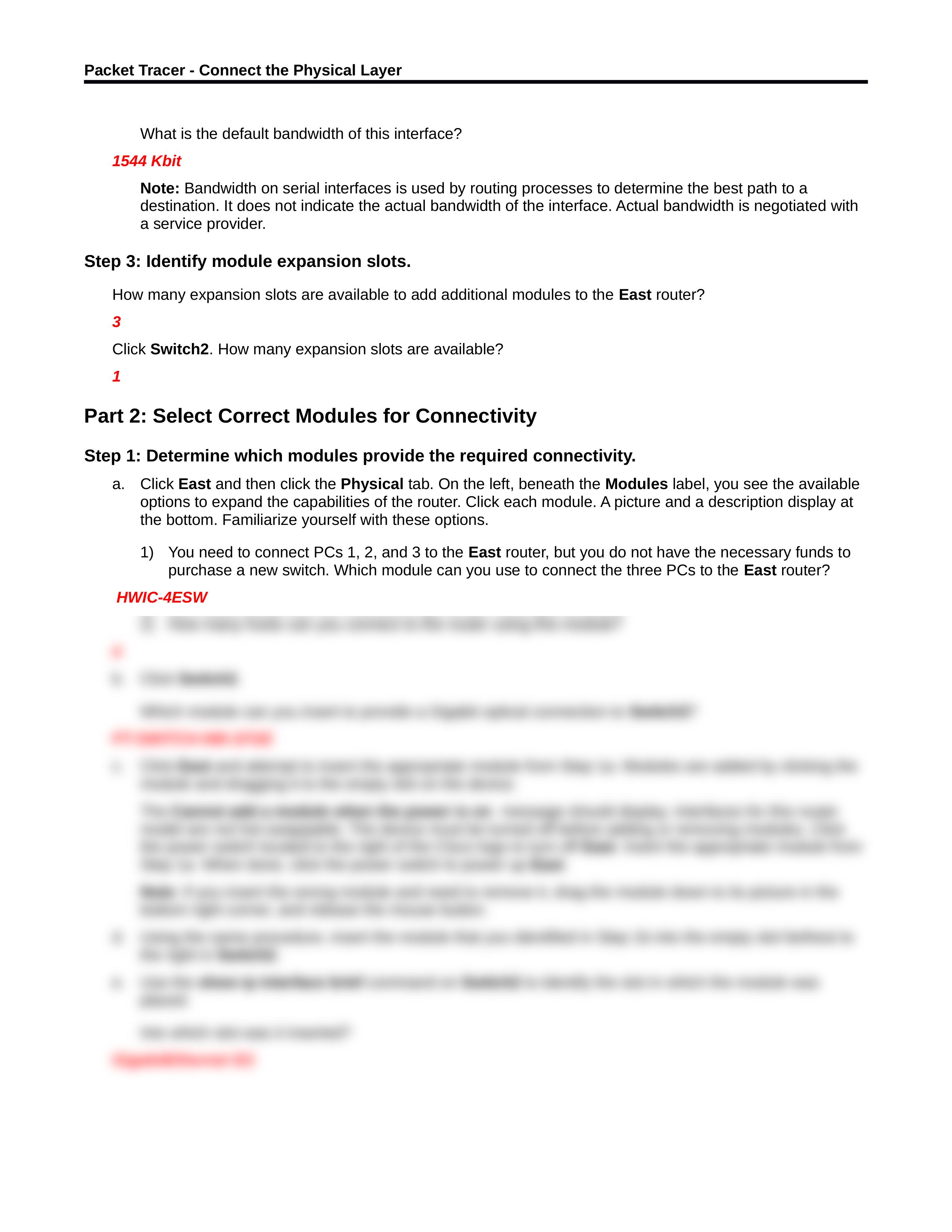 4.7.1 Packet Tracer - Connect the Physical Layer.docx_dzm3f4mhkjn_page2