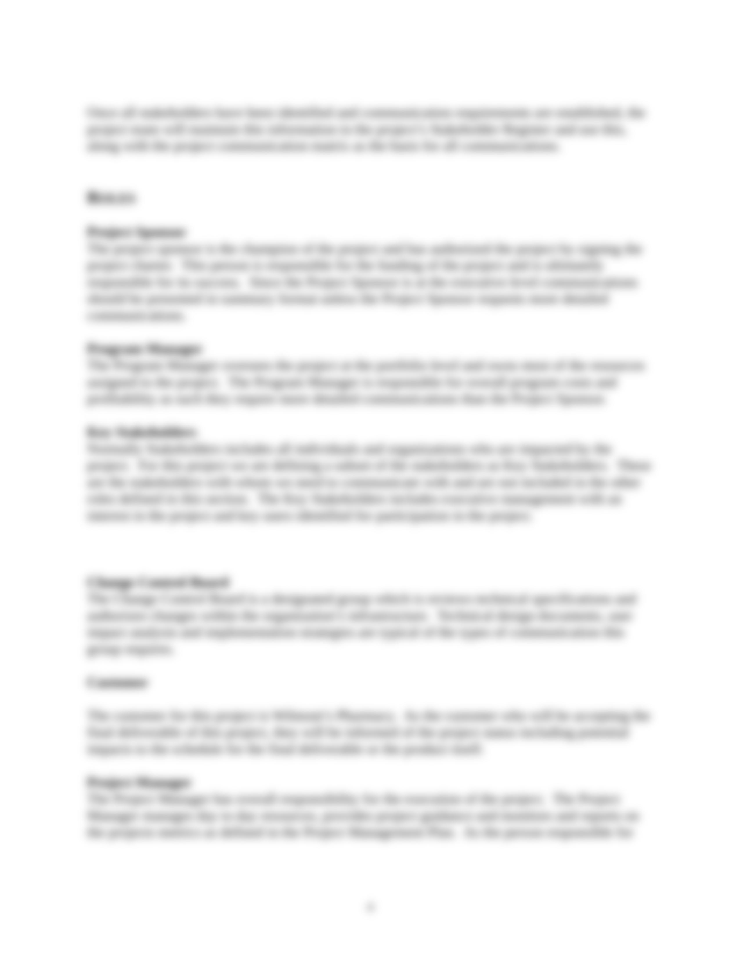 Wilmont's Pharmacy Drone Delivery System (WPDDS#1) Communication-Plan.docx_dznaidycmwf_page4