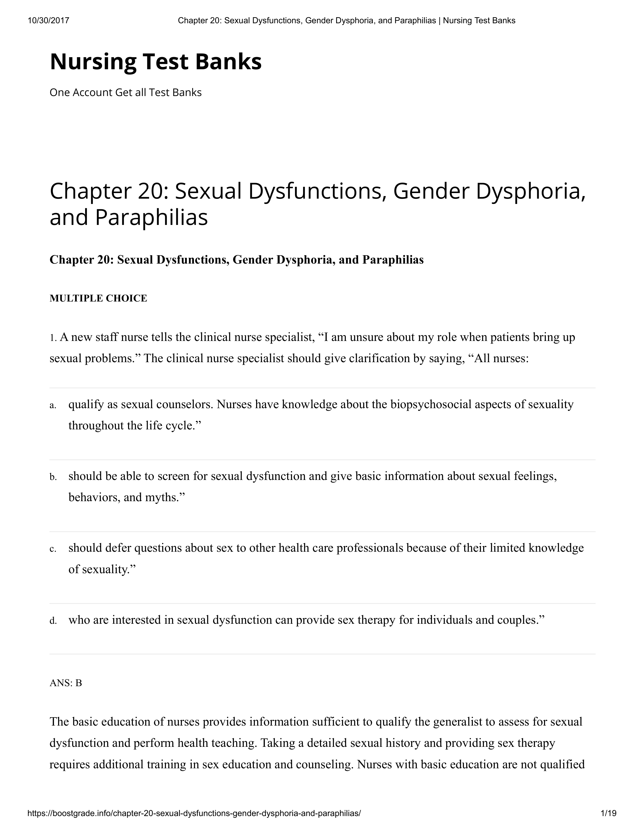 Chapter 20_ Sexual Dysfunctions, Gender Dysphoria, and Paraphilias _ Nursing Test Banks.pdf_d01modt0wos_page1