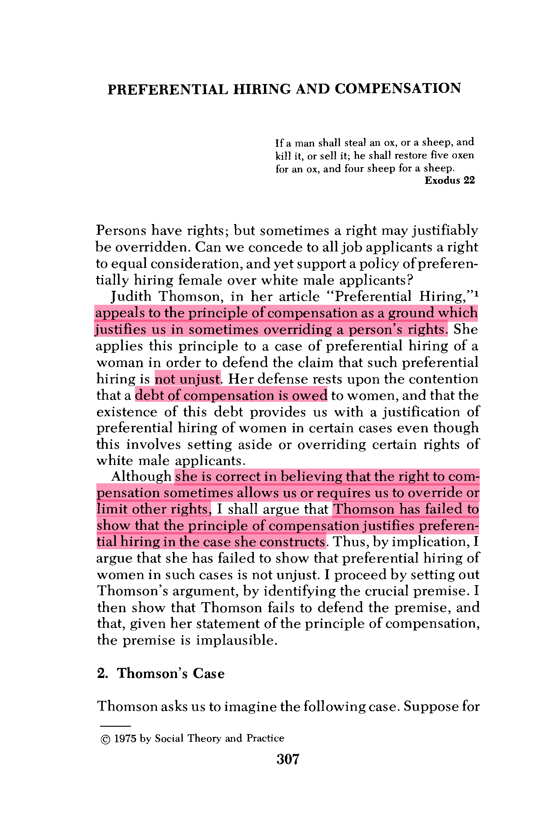 1975 Fullinwider, Robert  - 'Preferential Hiring and Compensation'.pdf_d02cwek4l6k_page1