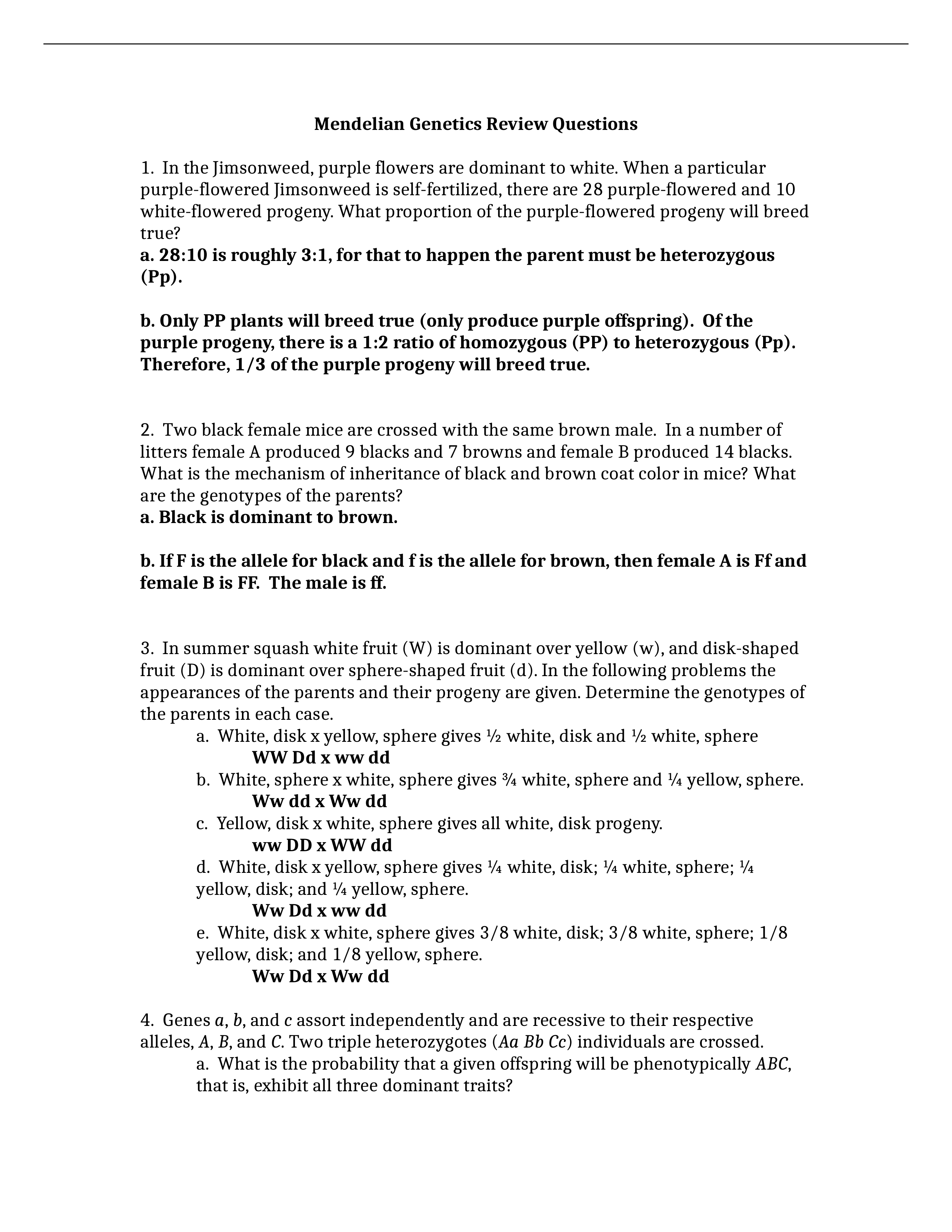 Mendelian Genetics Review Questions F17_key.docx_d0eb49rywj2_page1