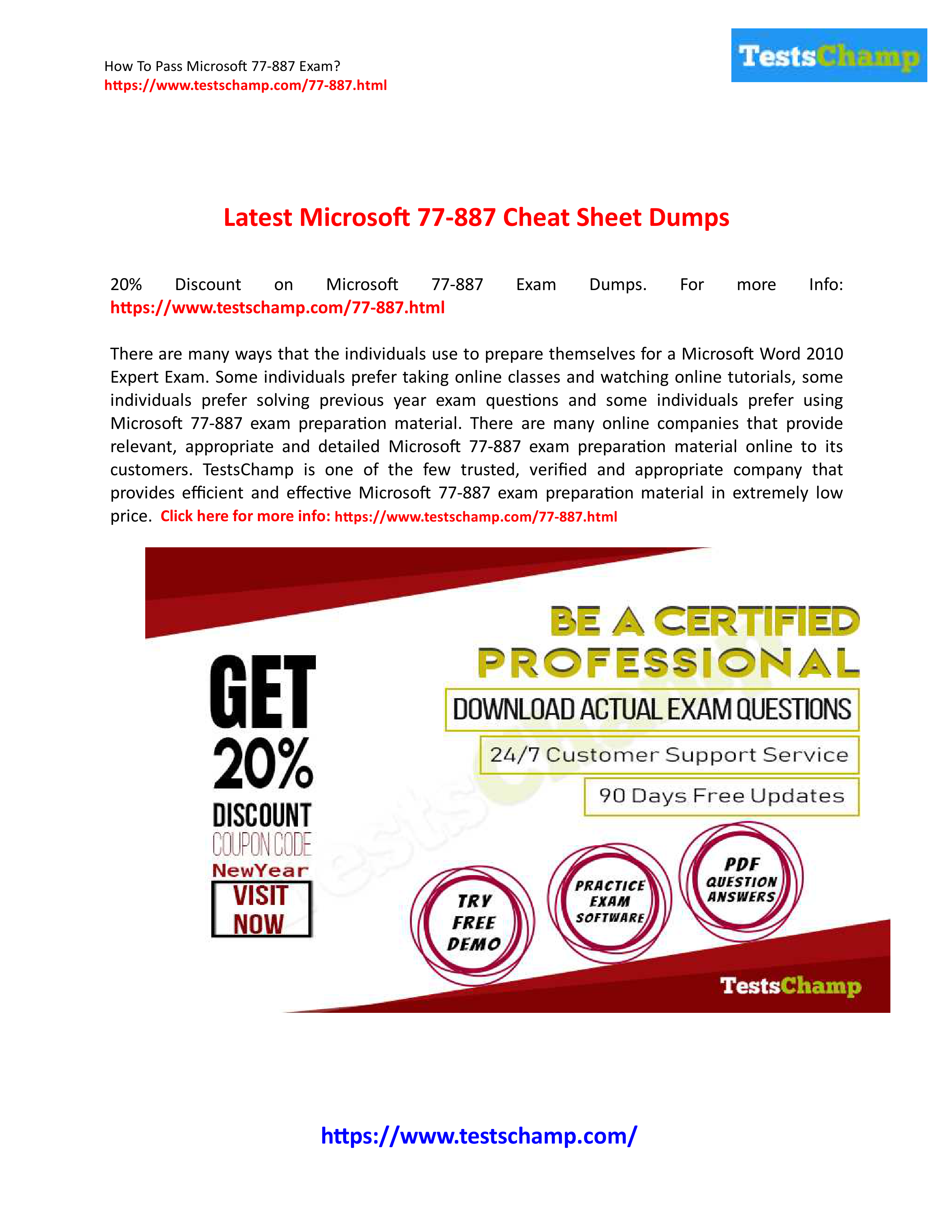 Microsoft 77-887 Cheat Sheet Exam Questions_d0ntc7et0gz_page1